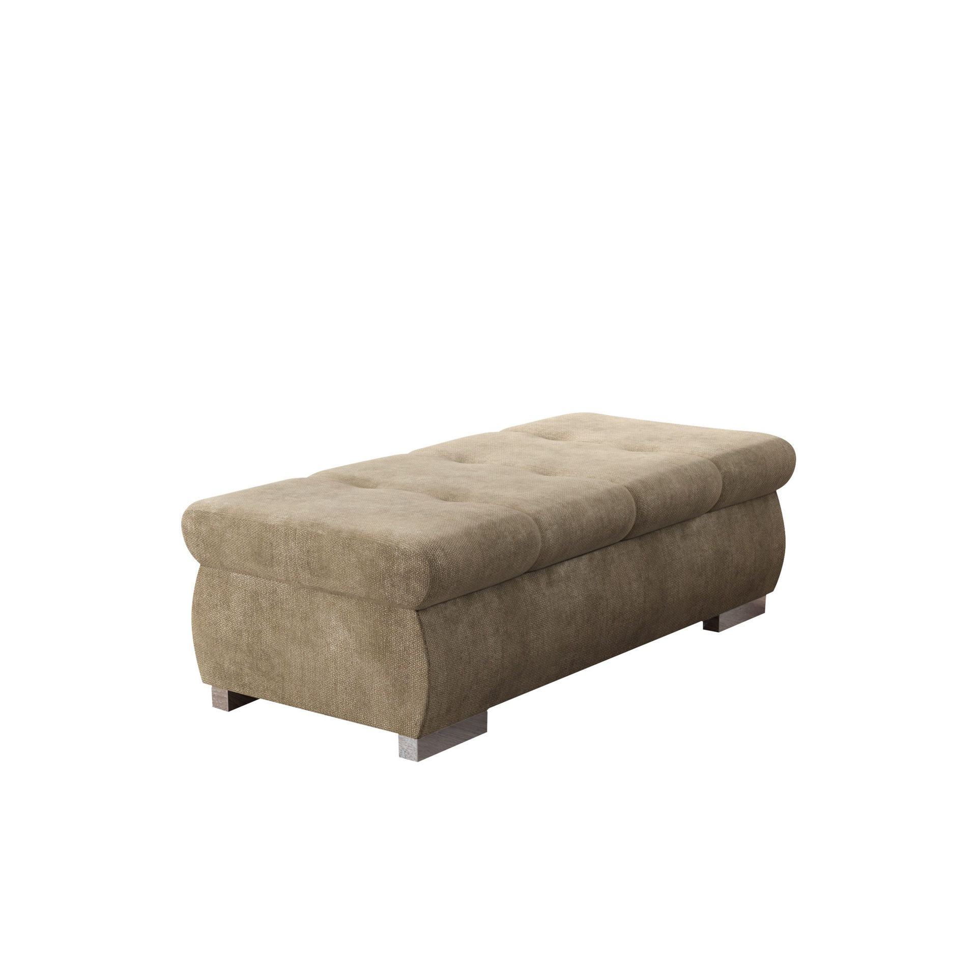 Cerys Fotpall - beige