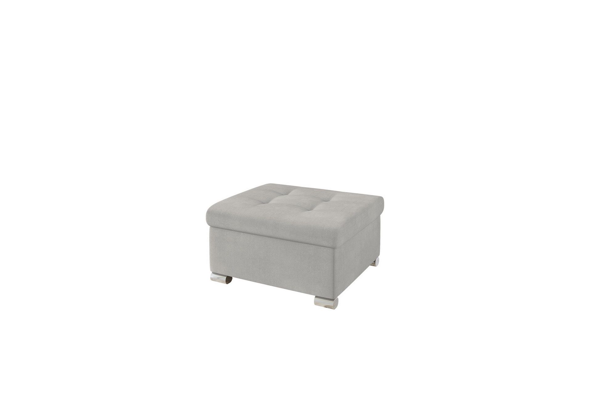 Dynir Fotpall 70 cm - Ljusgr&aring;