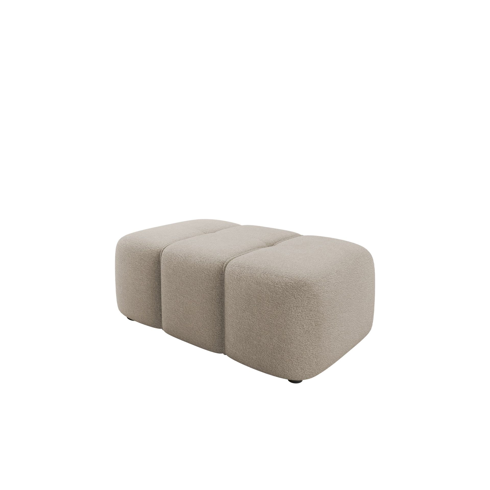 flo fotpall 93 cm - beige