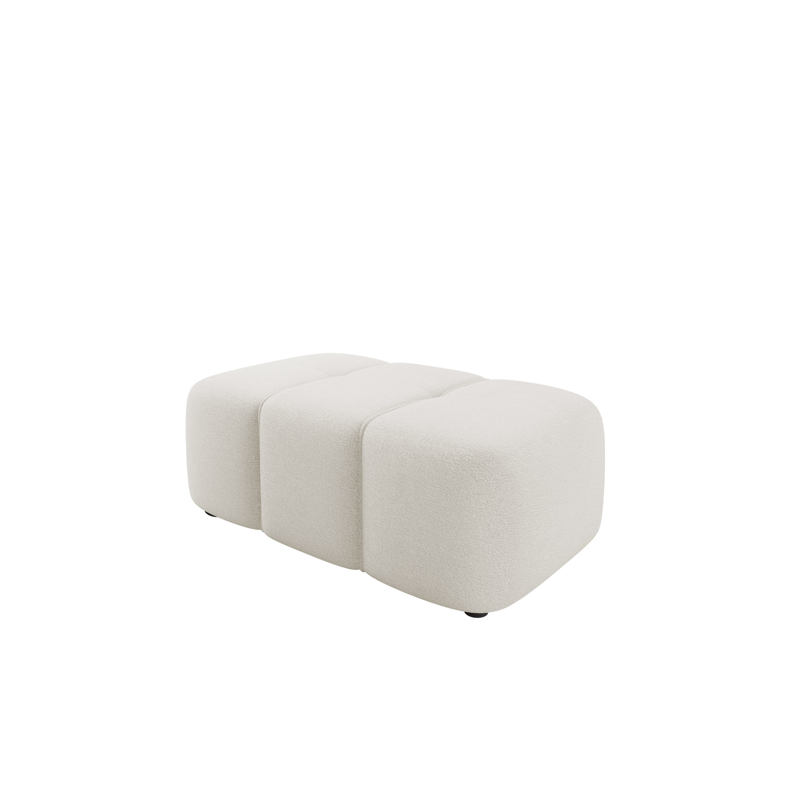 flo fotpall 93 cm - vit