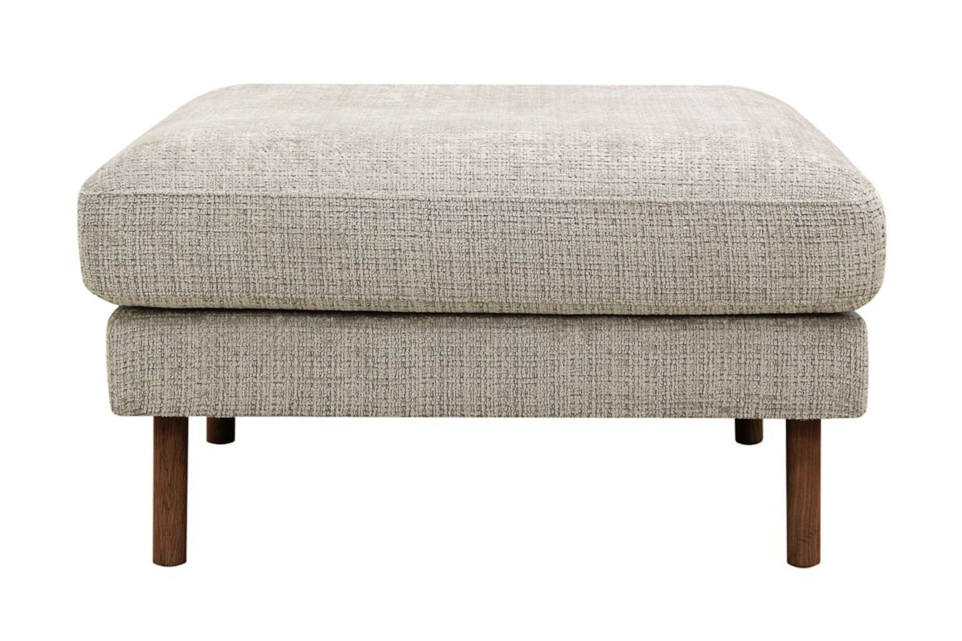 florenz fotpall - grå/beige