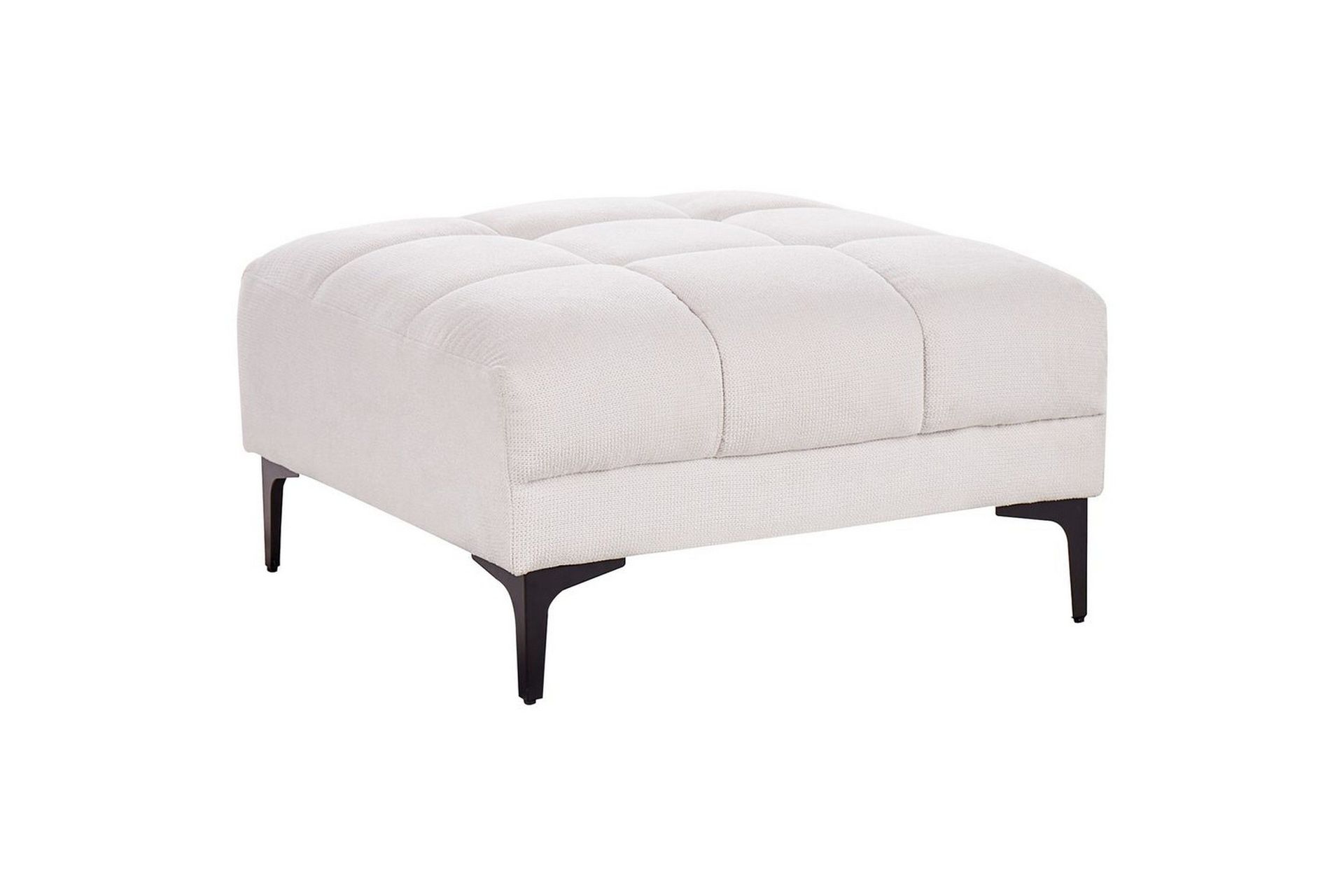 Fotpall Alnes Vit/Svart - Vit/Svart