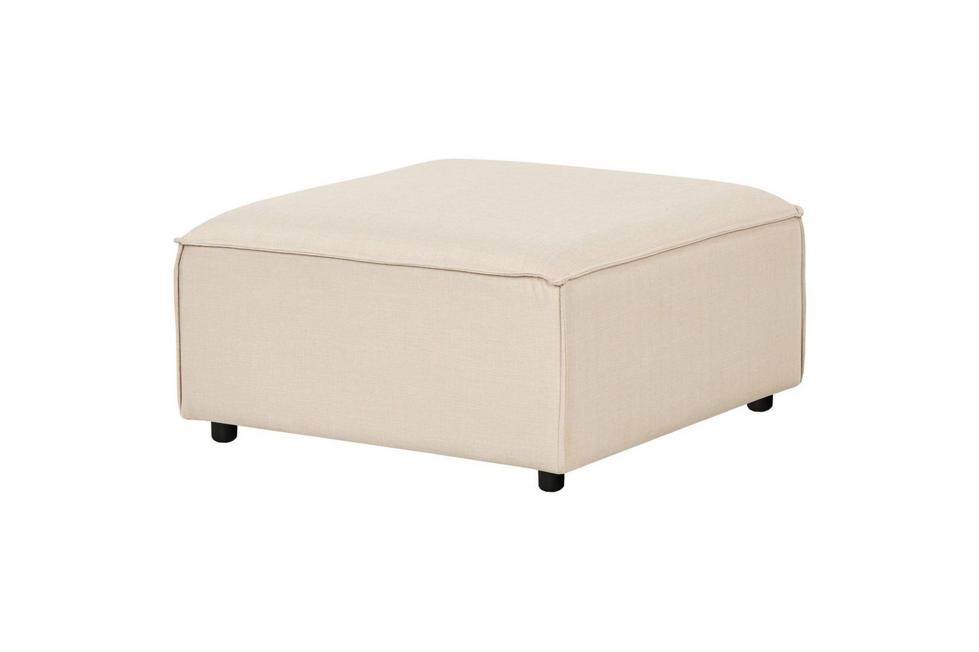 Fotpall Ardal Beige/svart - Beige/svart
