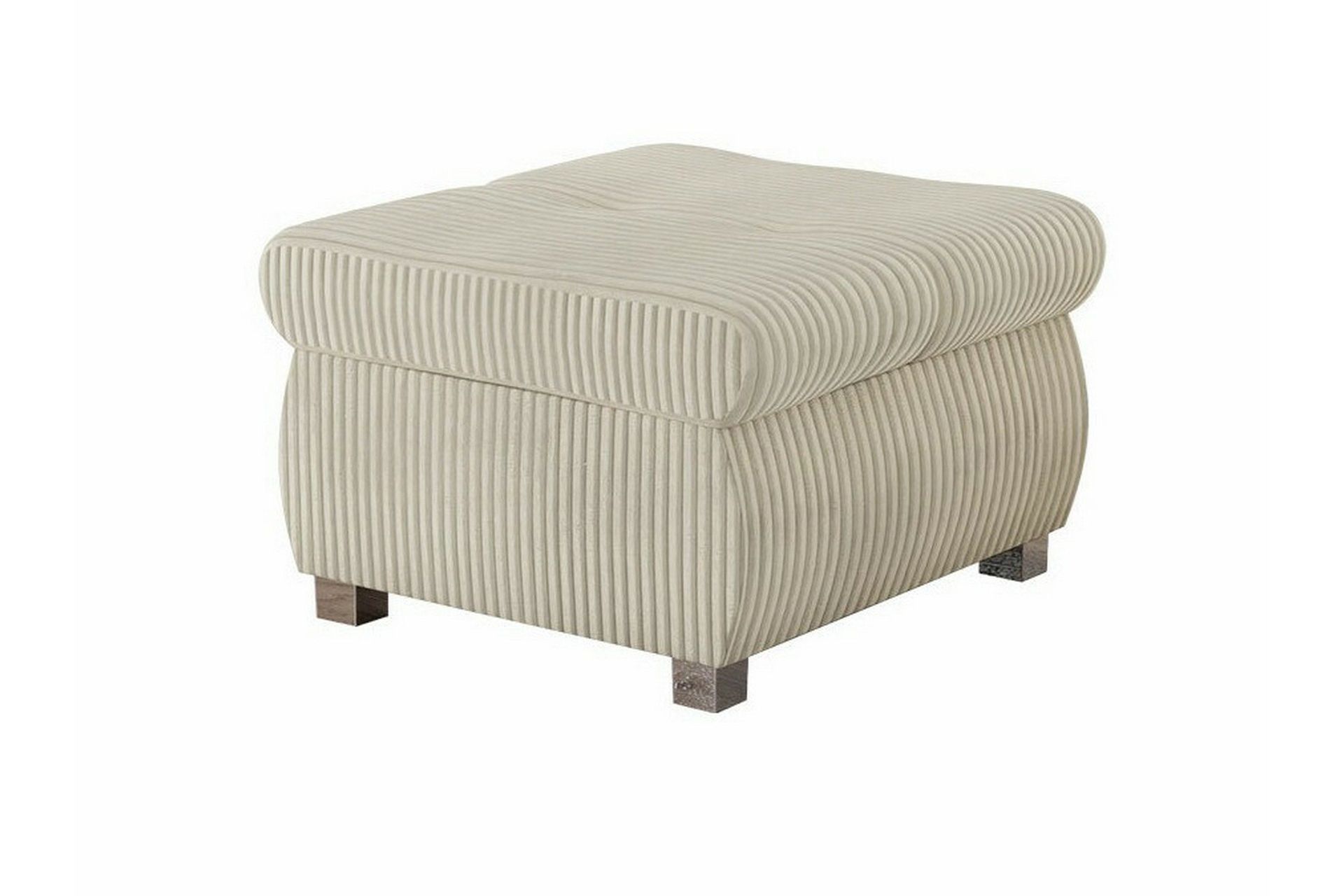 Cerys Fotpall 60 cm - Cream