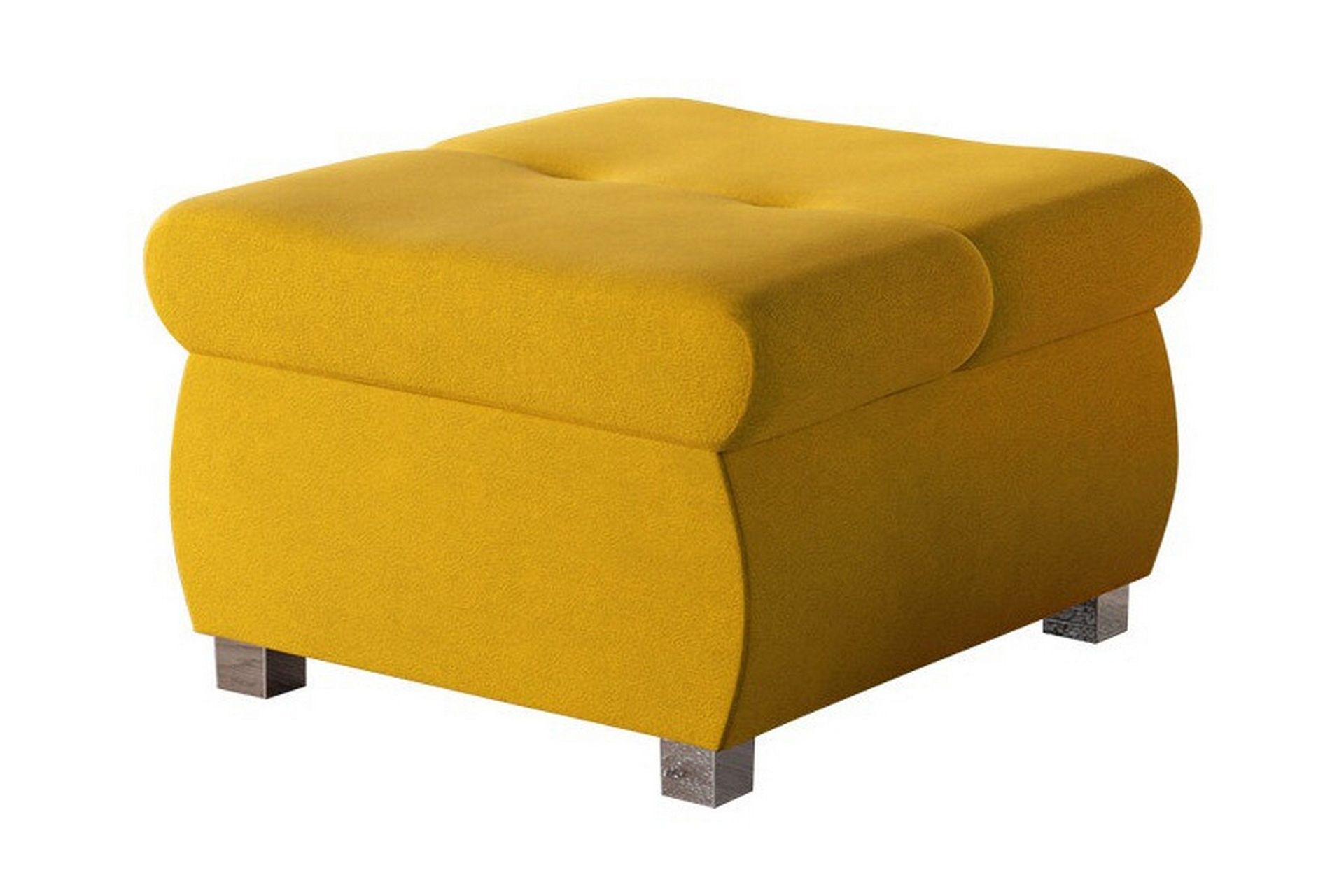 Cerys Fotpall 60 cm - Gul