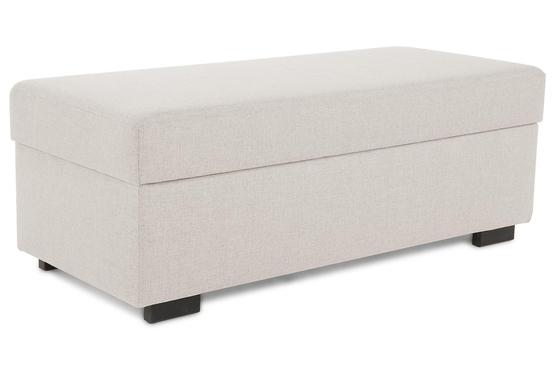 Crazy Fotpall med F&ouml;rvaring 120x50 - Beige