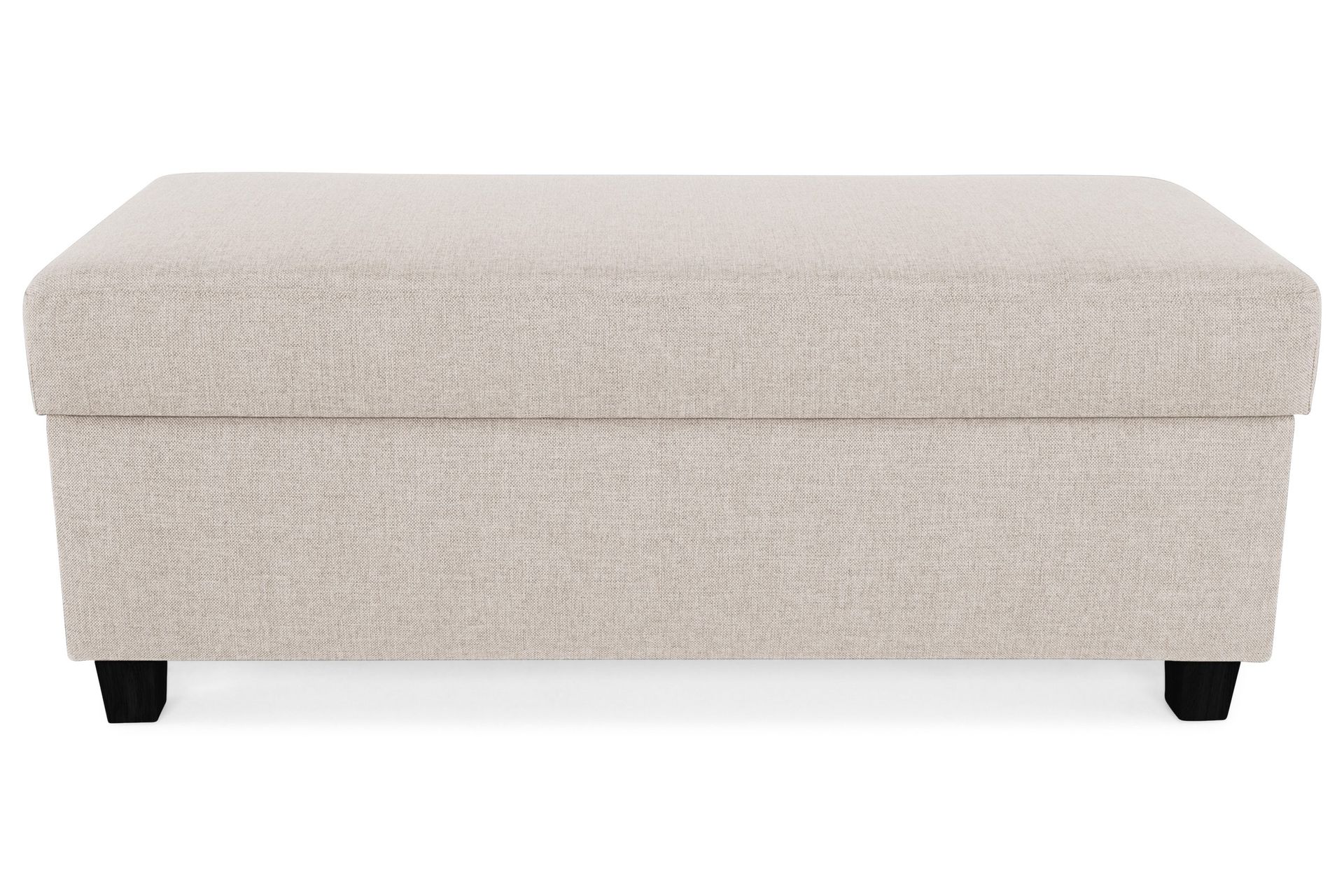 Crazy Fotpall med F&ouml;rvaring 120x50 - Beige