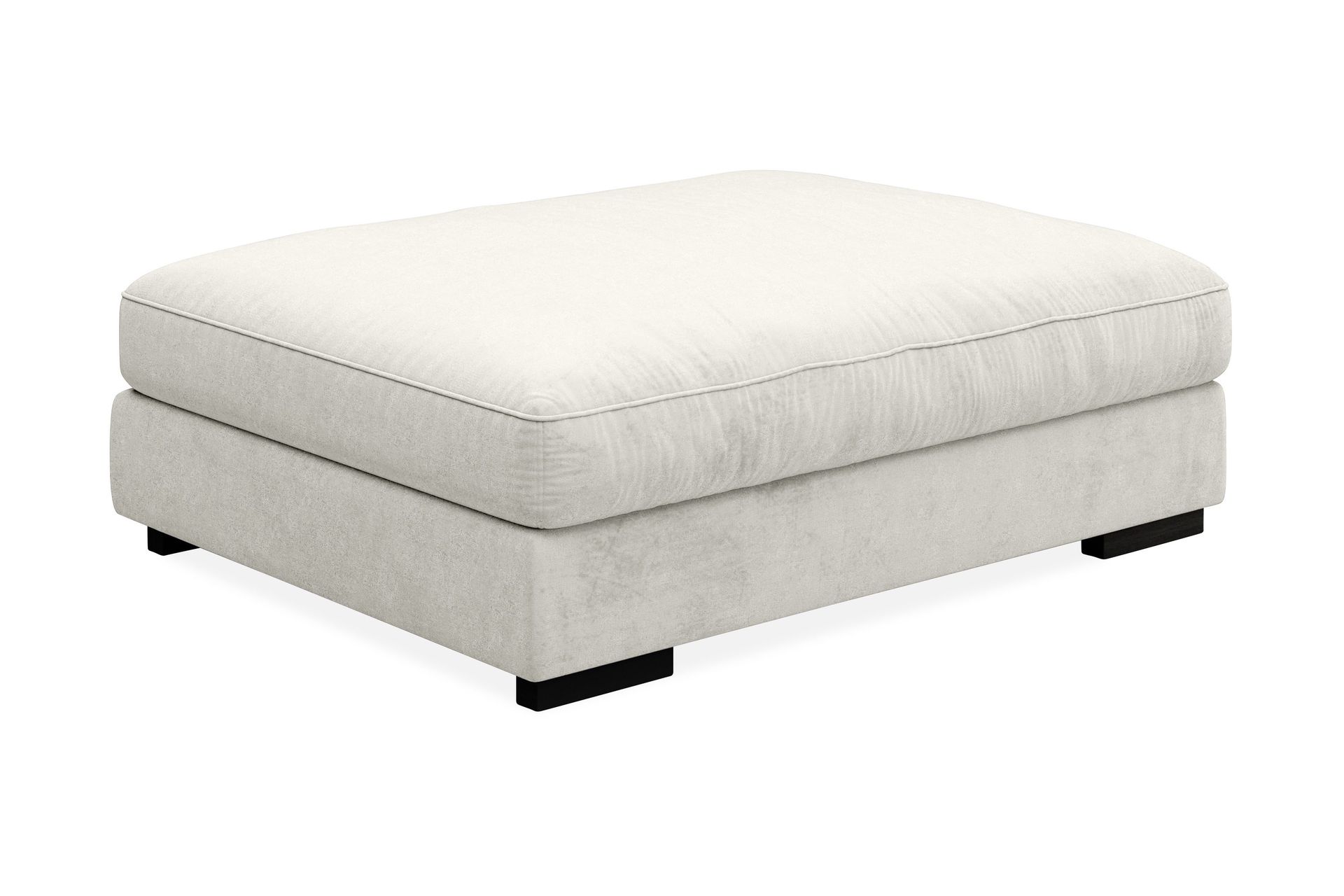 dubai fotpall sammet - vit