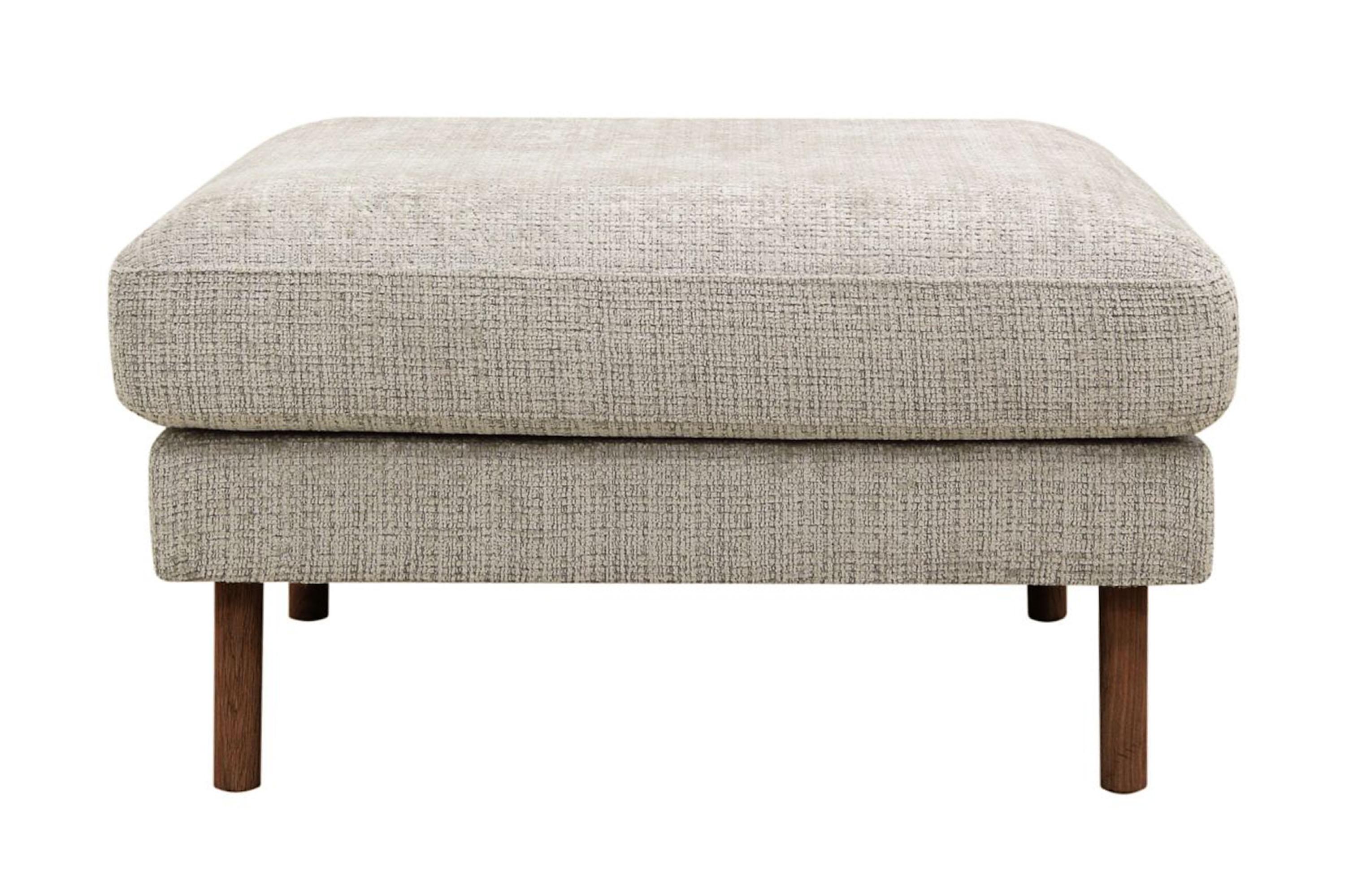 fotpall florenz - grå/beige