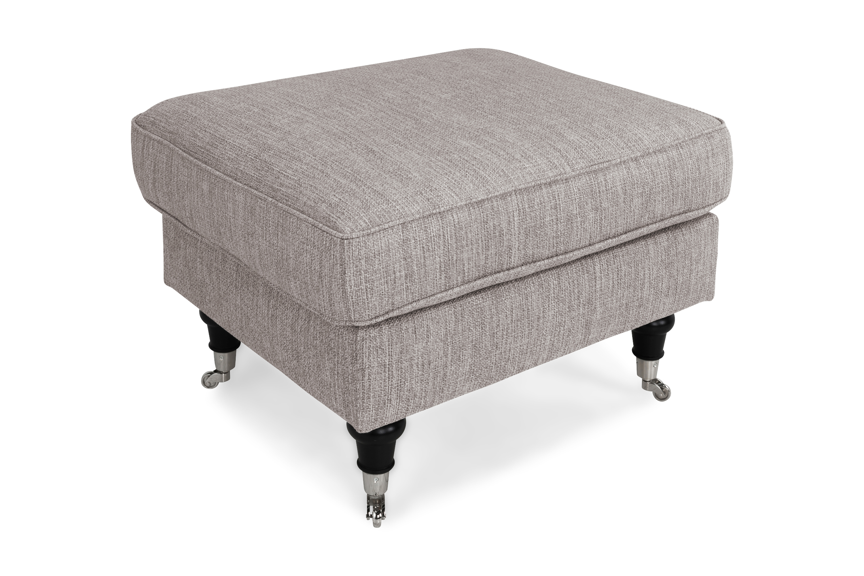 Fotpall Oxford Classic GråBrun