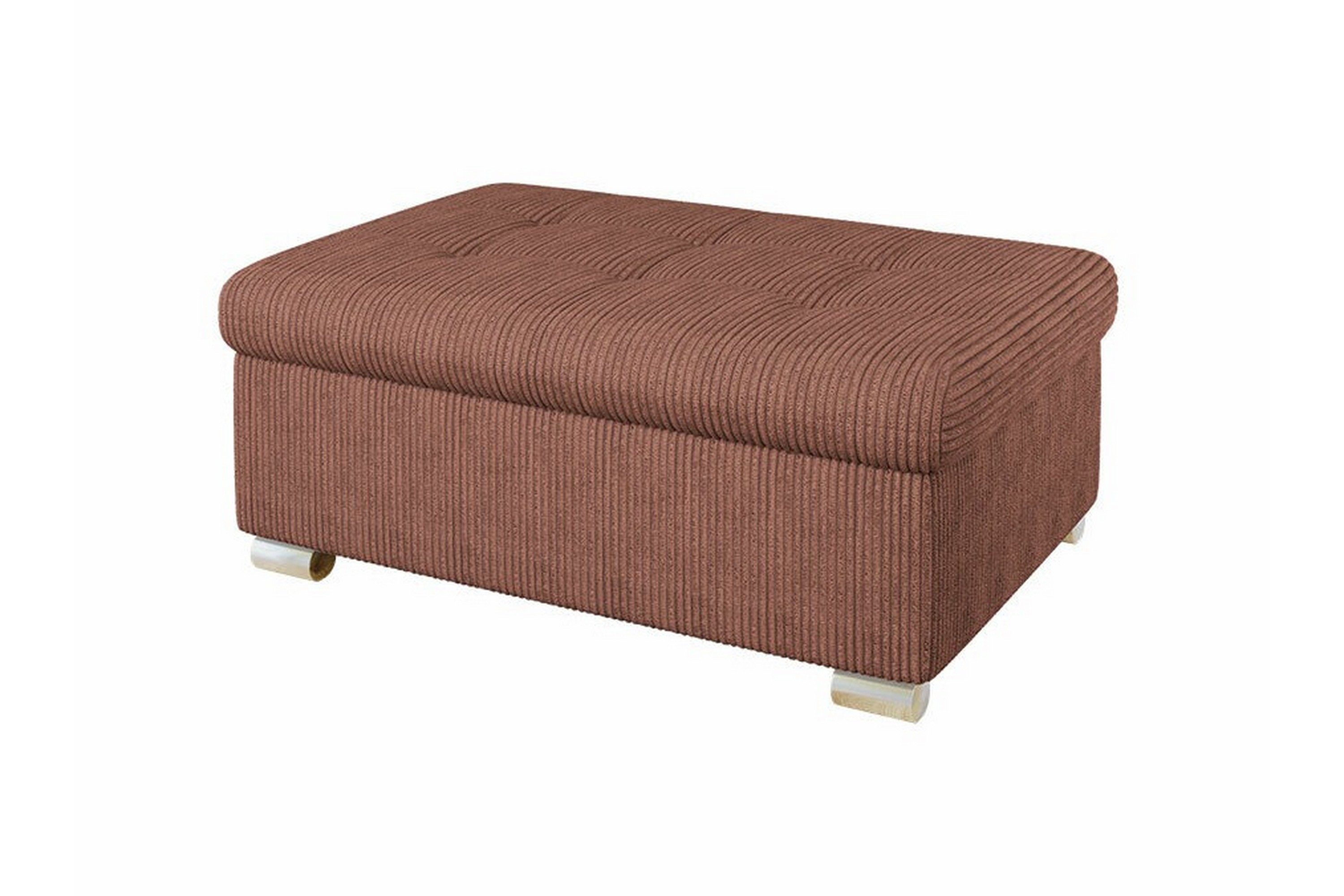 Fotpall Trefor 70 cm Rosa
