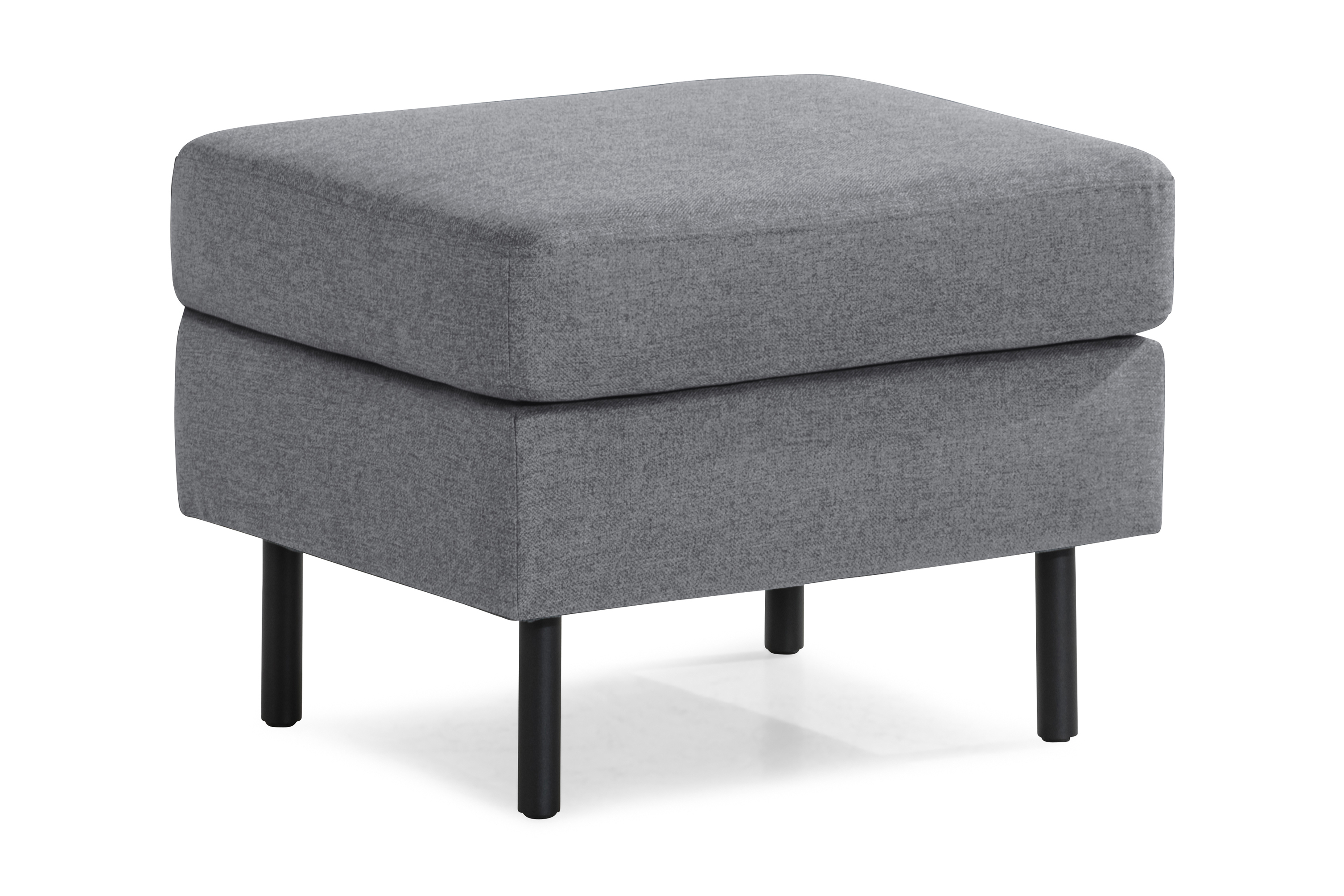 fotpall peppe - ljusgrå