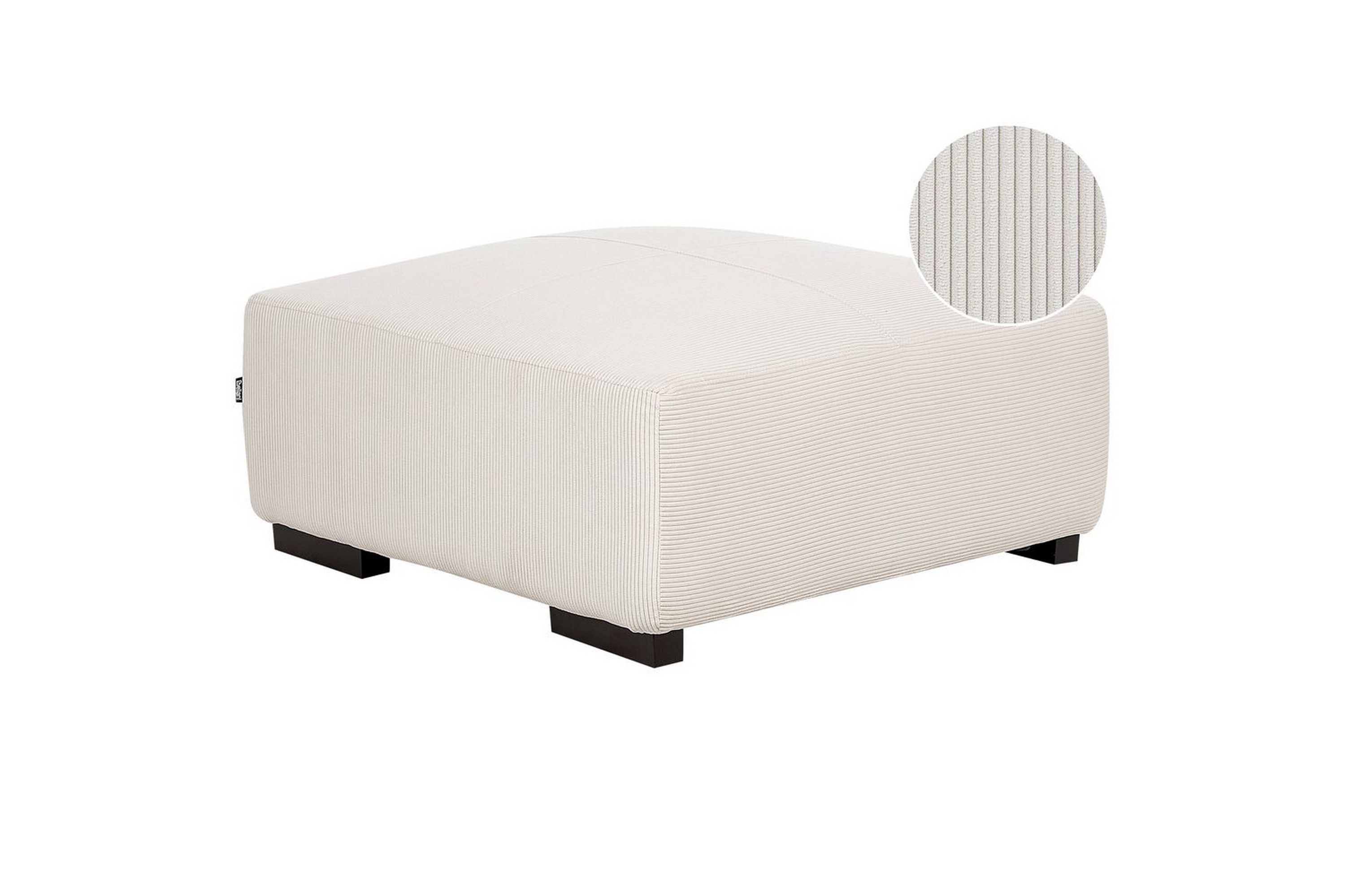 Fotpall Lungo Vit Vit