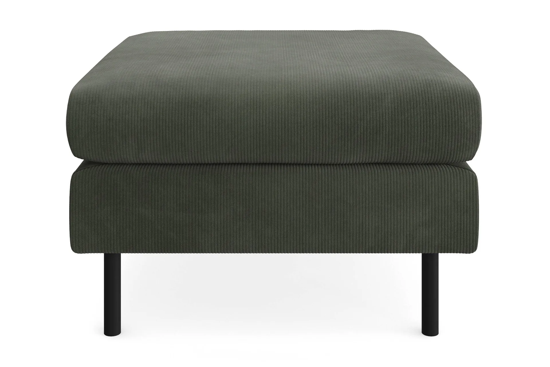 menard compact fotpall 68 cm - mörkgrön