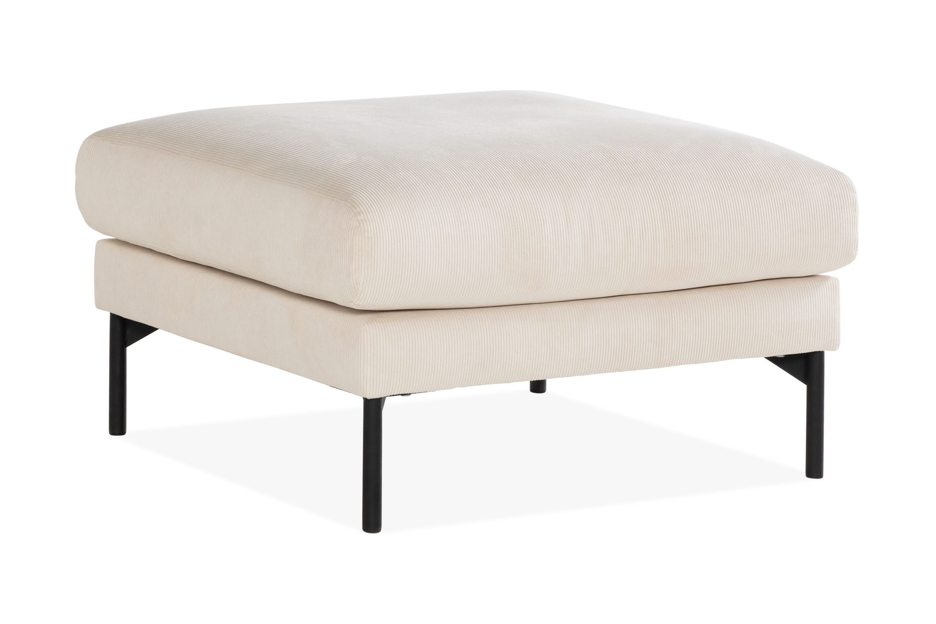 Menard Manchester Fotpall 87 cm Bred - Beige