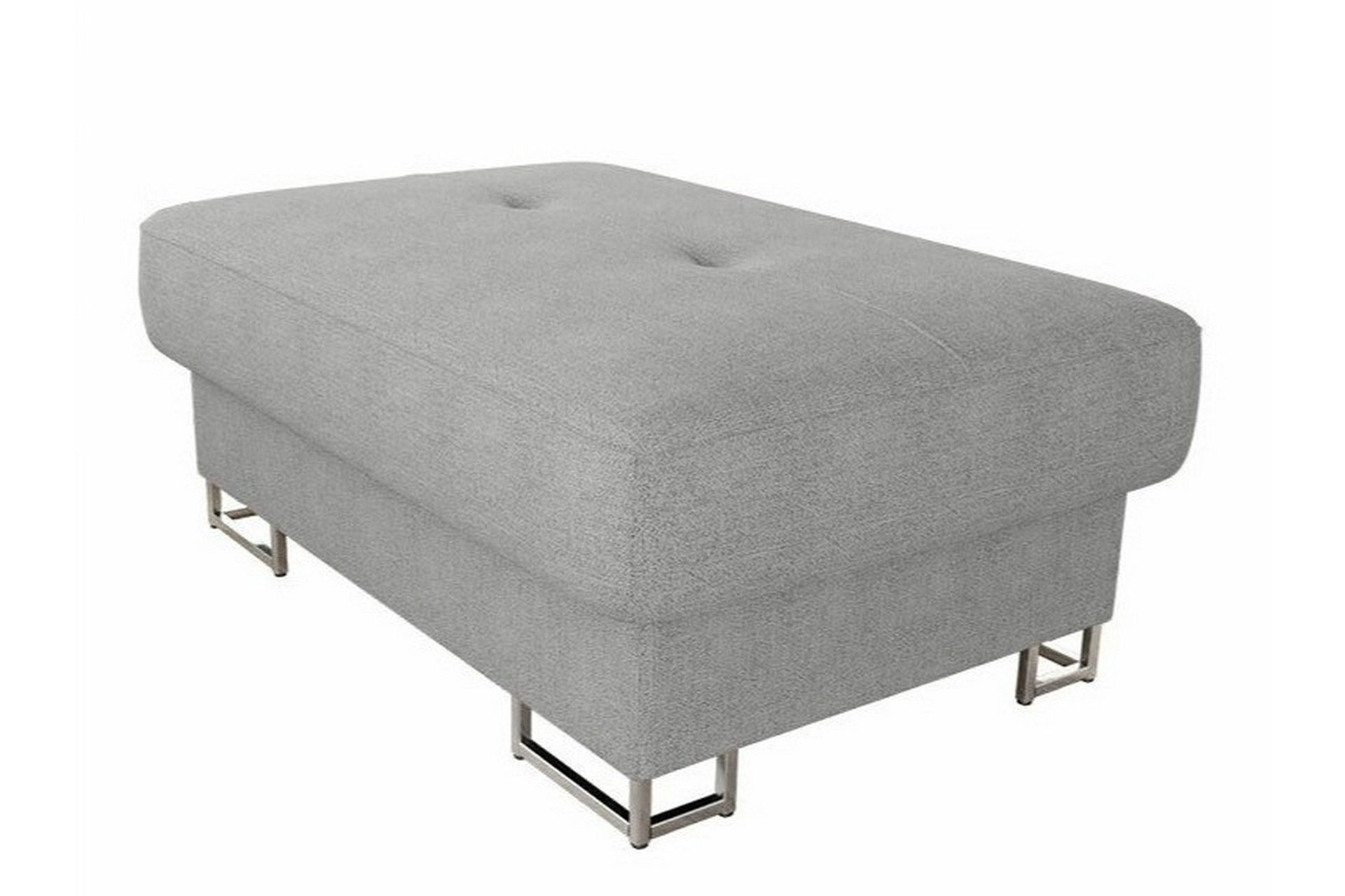 Reginia Fotpall 67 cm Ljusgr&aring; -