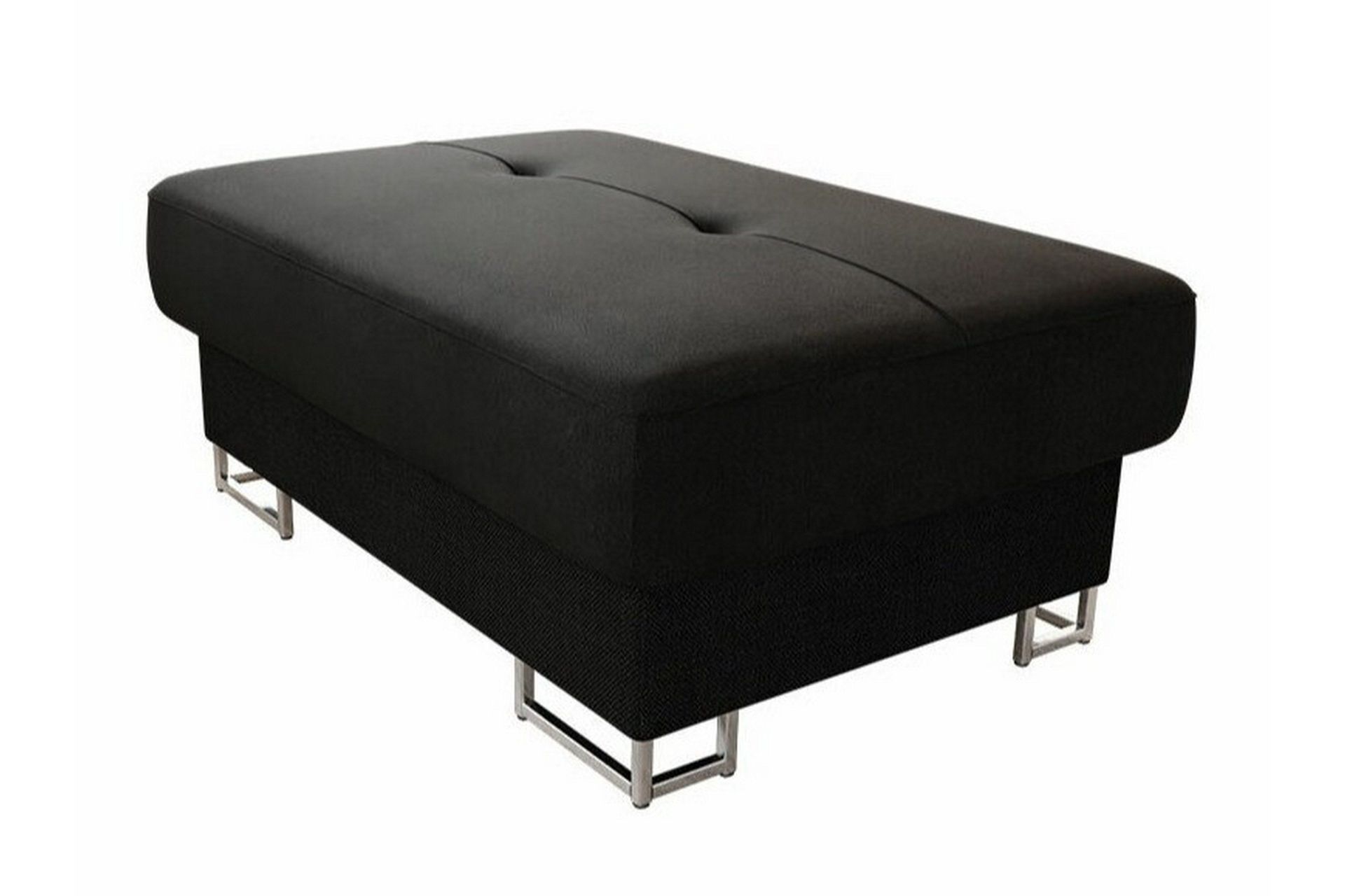 Reginia Fotpall 67 cm NO_BRAND Black -