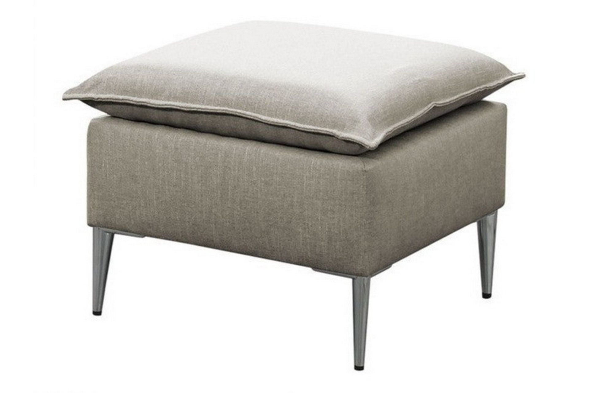 Staffin Fotpall 50 cm Beige/Light beige -