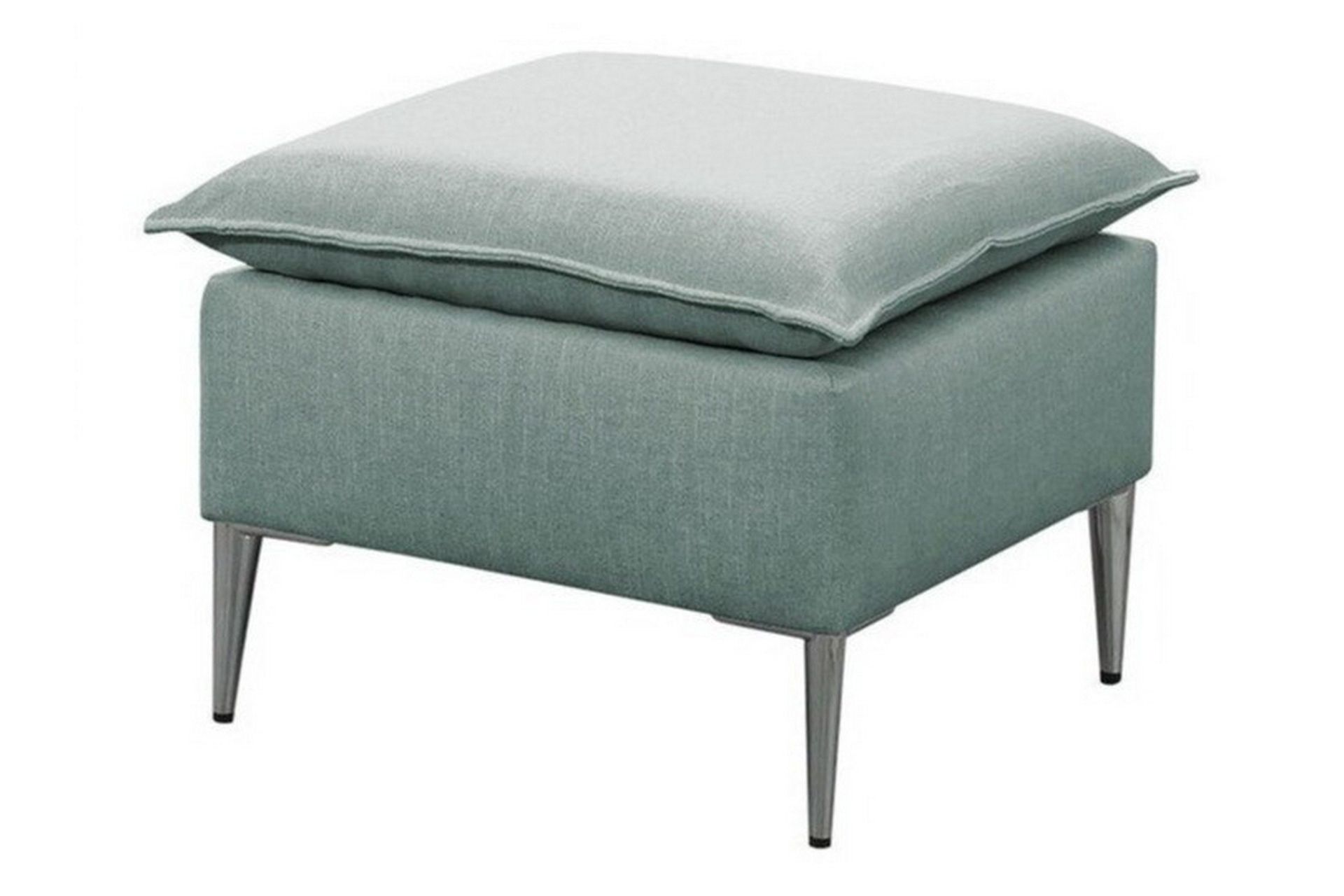 Staffin Fotpall 50 cm Dark Blue/Light Blue -