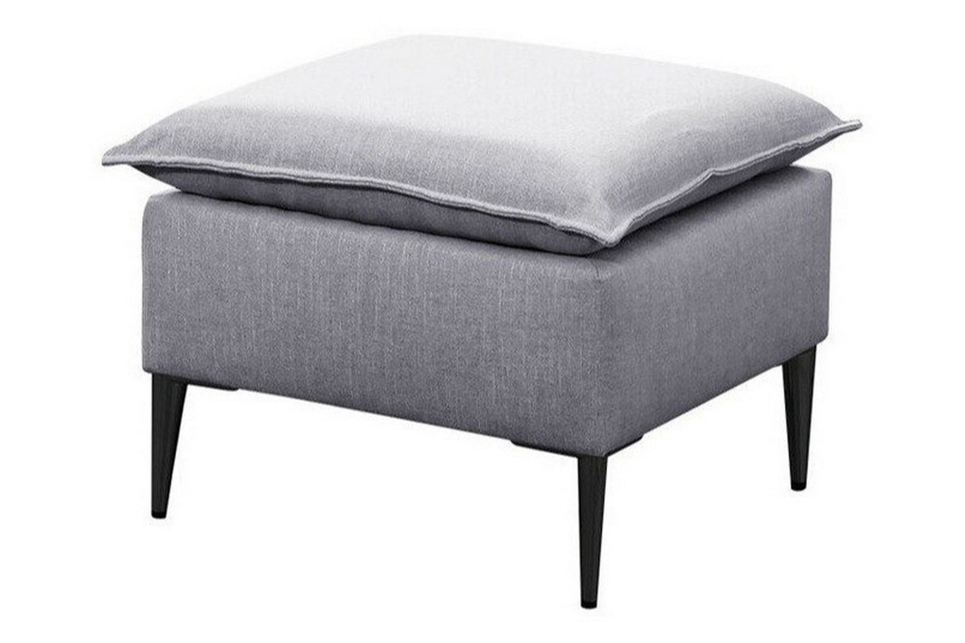 Staffin Fotpall 50 cm Light grey/Dark grey -