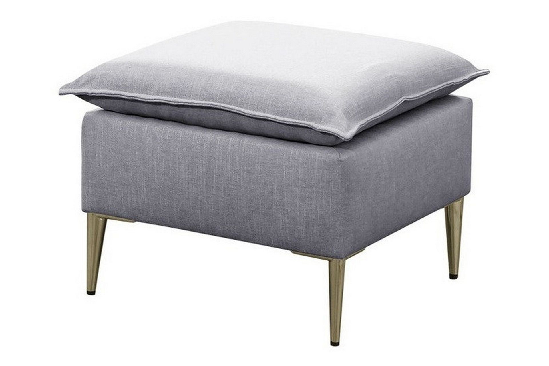 Staffin Fotpall 50 cm Ljusgr&aring; -