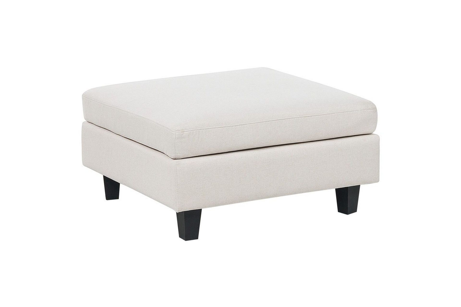 Fotpall Unstad Ljusbeige/svart - Ljusbeige/svart