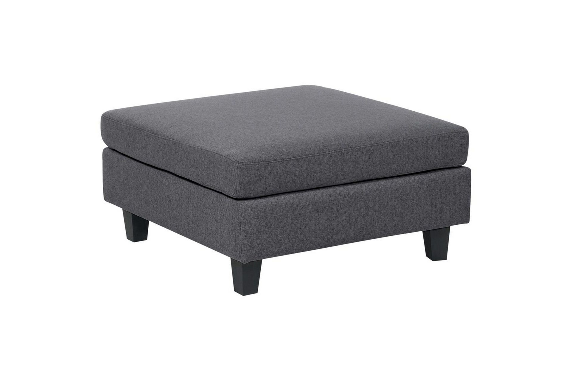 Fotpall Unstad M&ouml;rkgr&aring;/svart - M&ouml;rkgr&aring;/svart