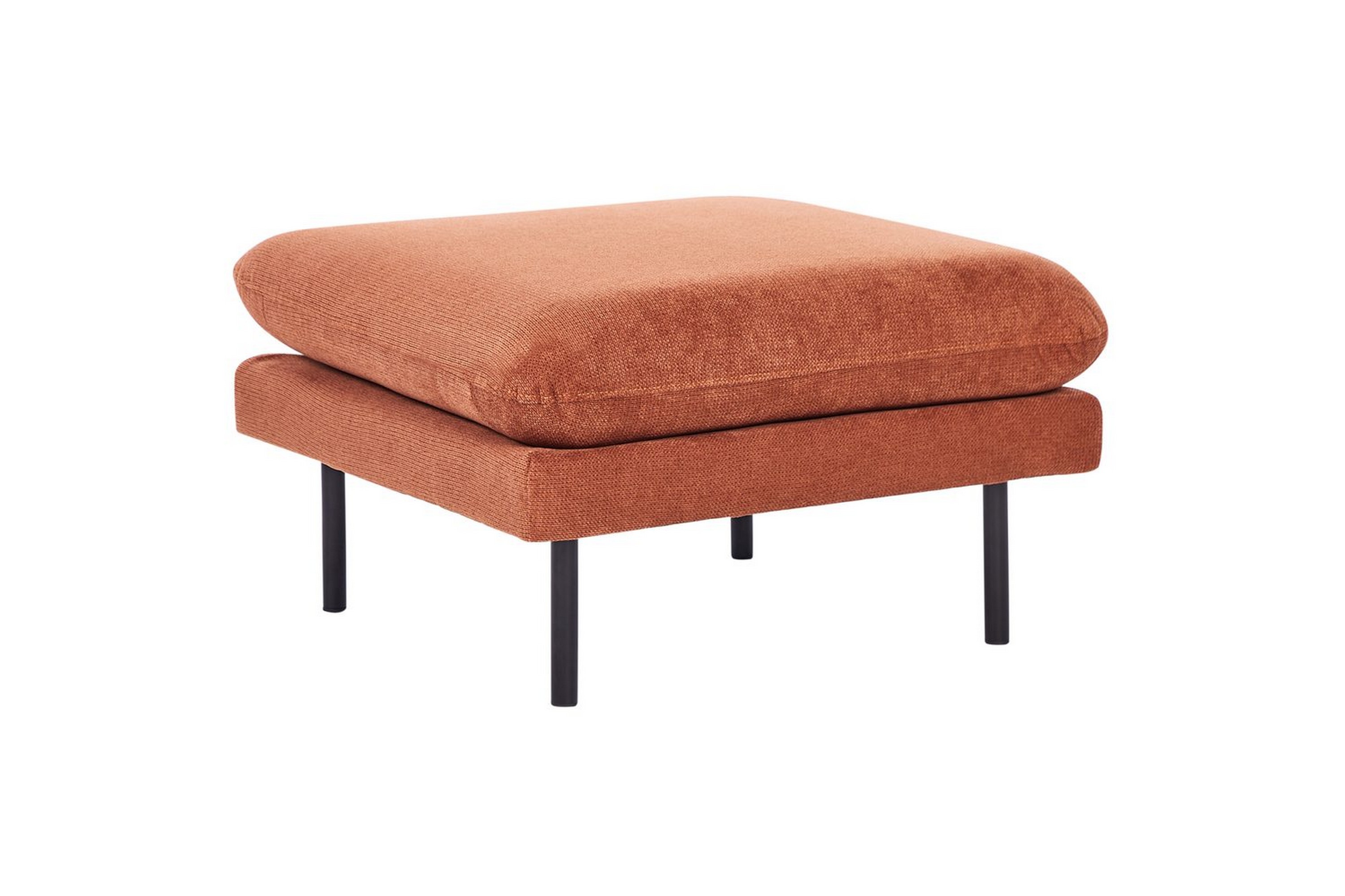 Fotpall Vinterbro Brun/Svart, Chenille Brun/Svart, Chenille
