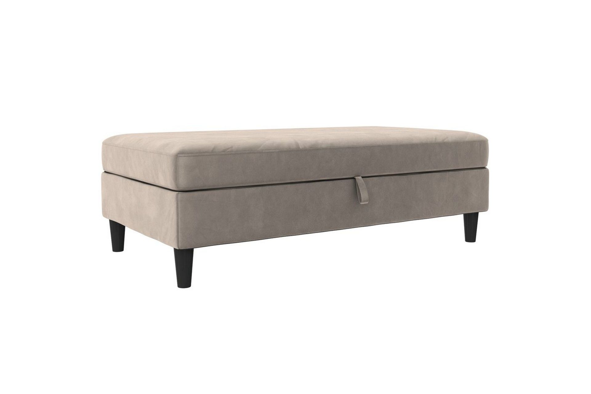 Fotpall/pall Hartford Taupe, Sammet - Taupe, Sammet