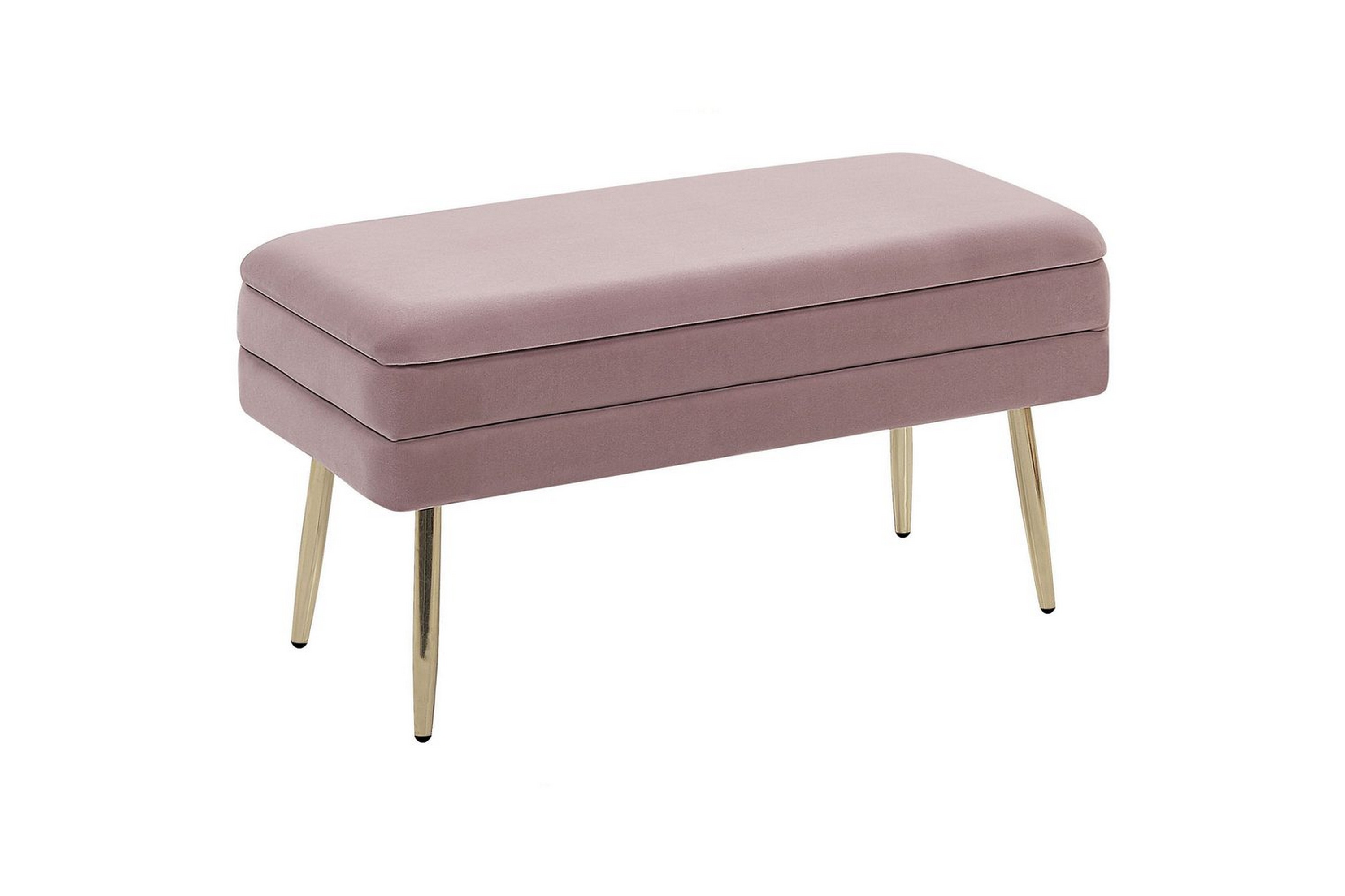 Förvaringsbänk Durham Rosa Rosa
