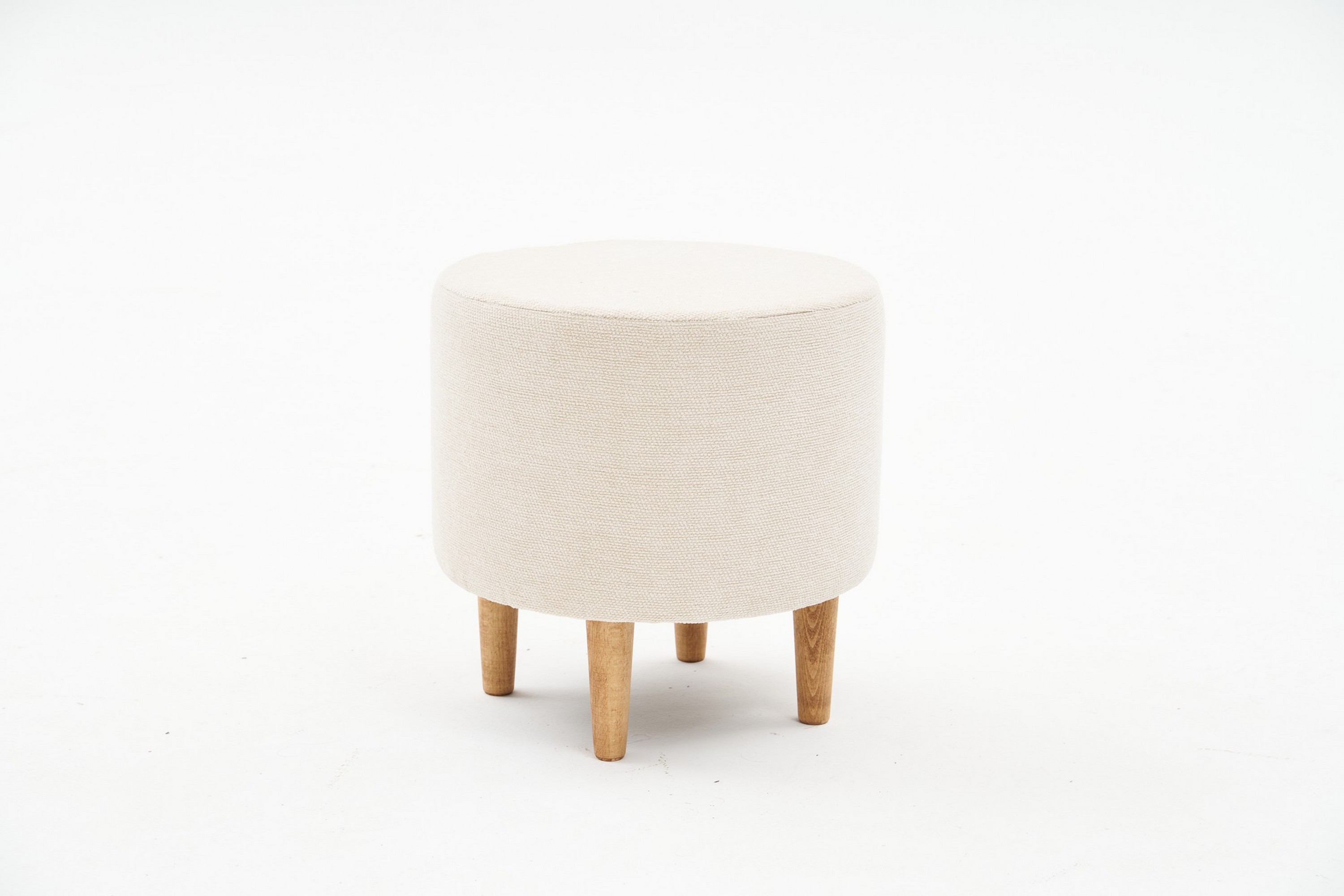 gianni sittpuff 40 cm - cream