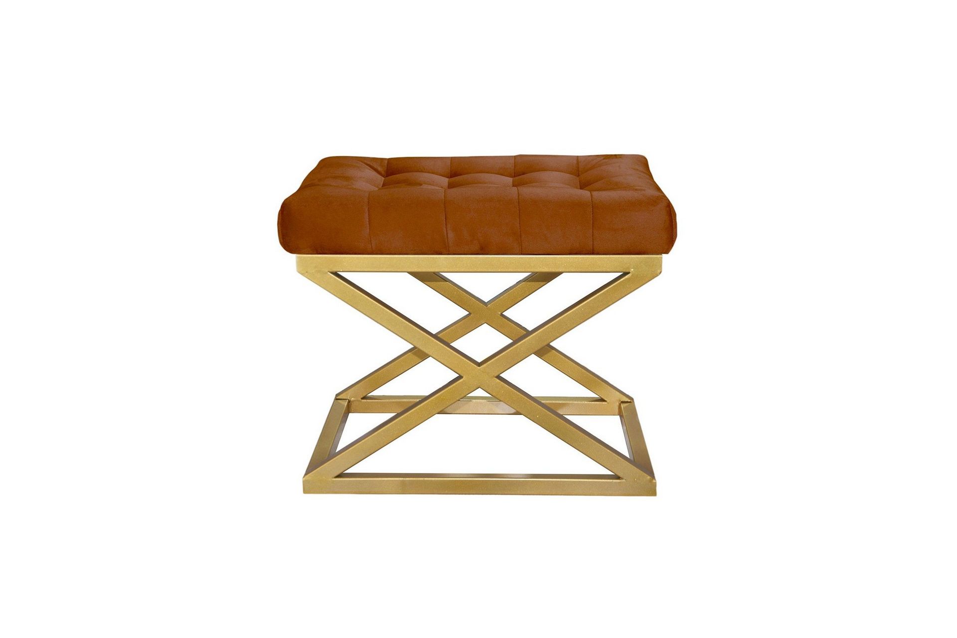 Gillie Sittpuff 40 cm - Guld/Brun