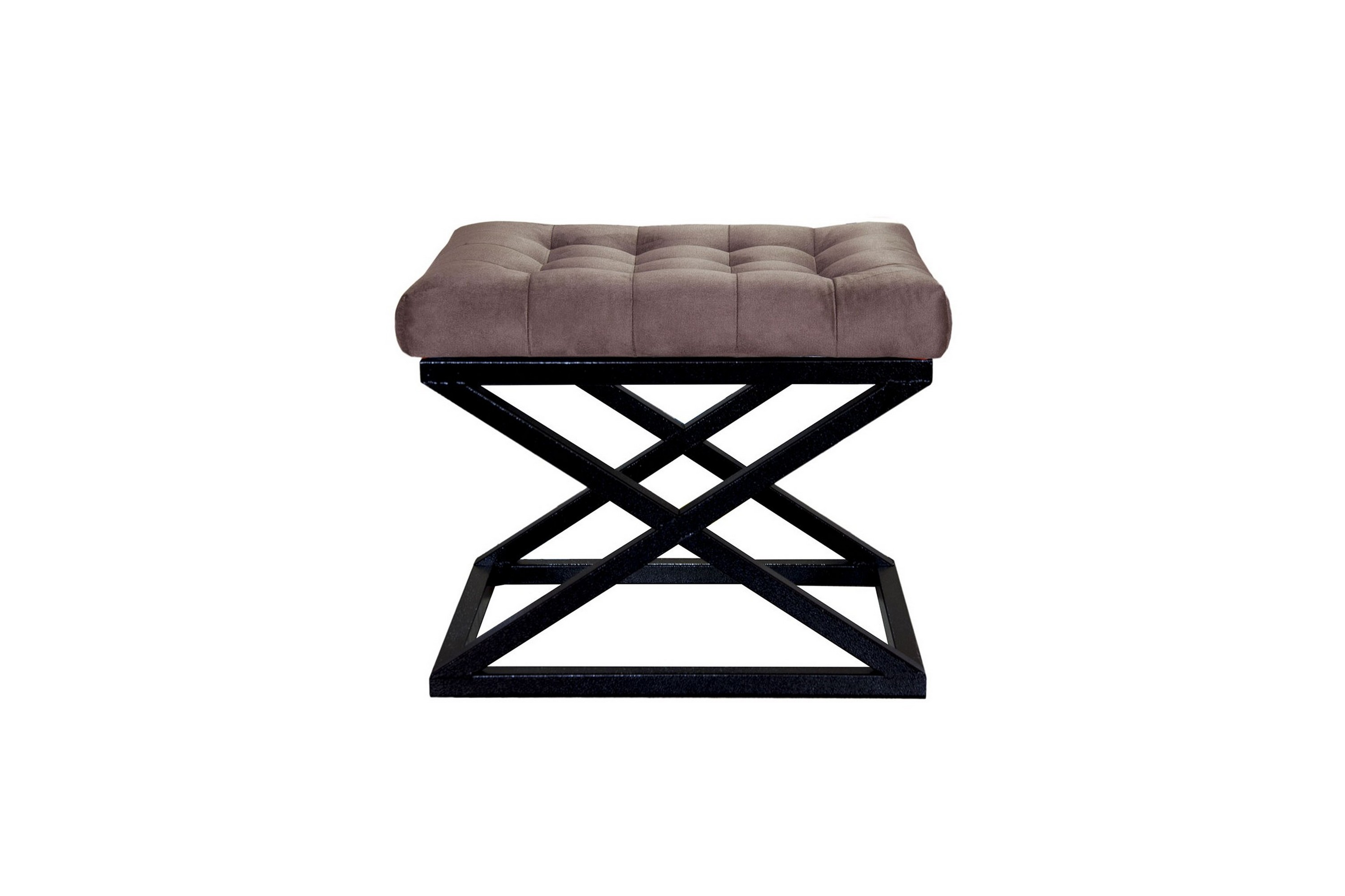 gillie sittpuff 40 cm - svart/brun