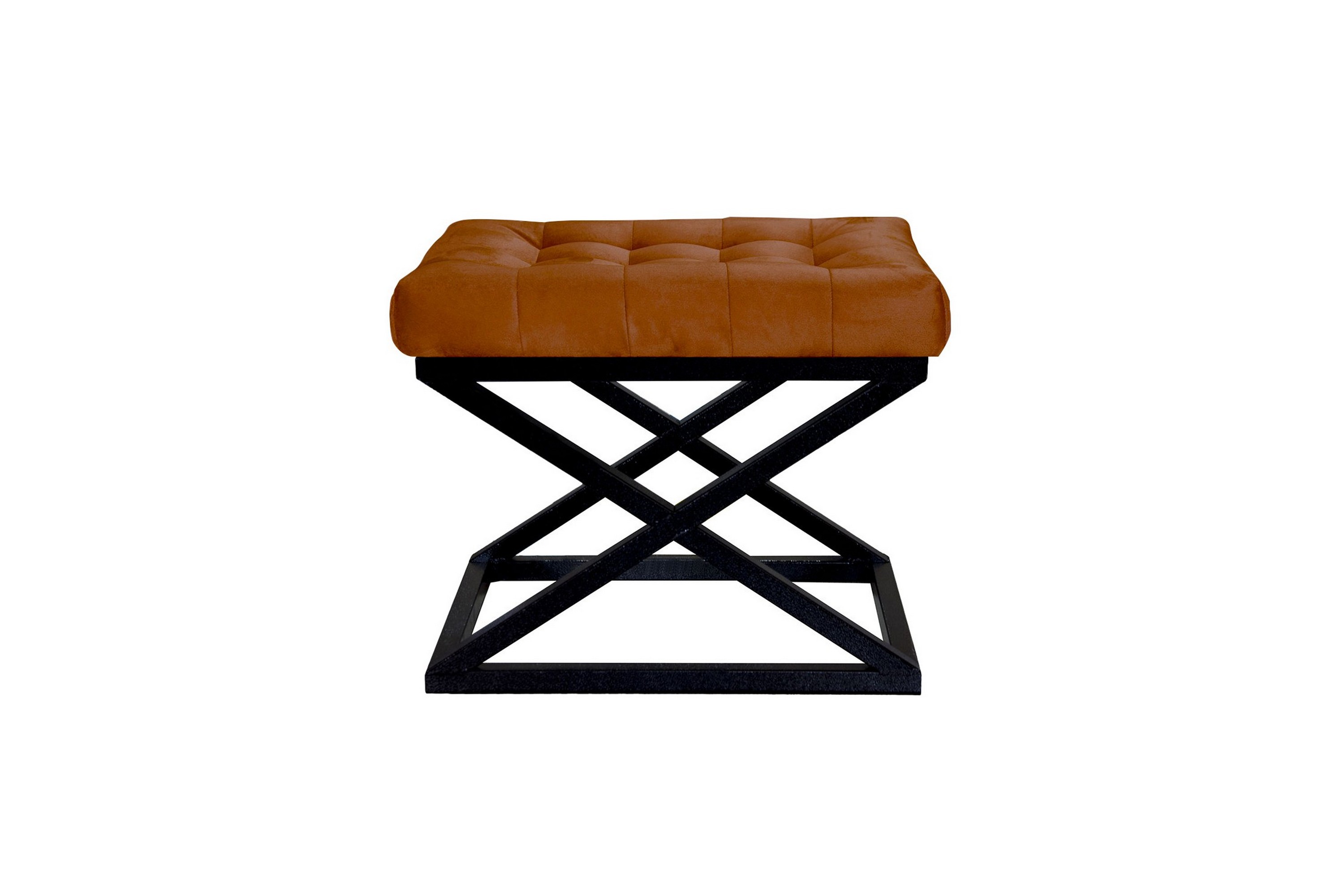 gillie sittpuff 40 cm - svart/brun