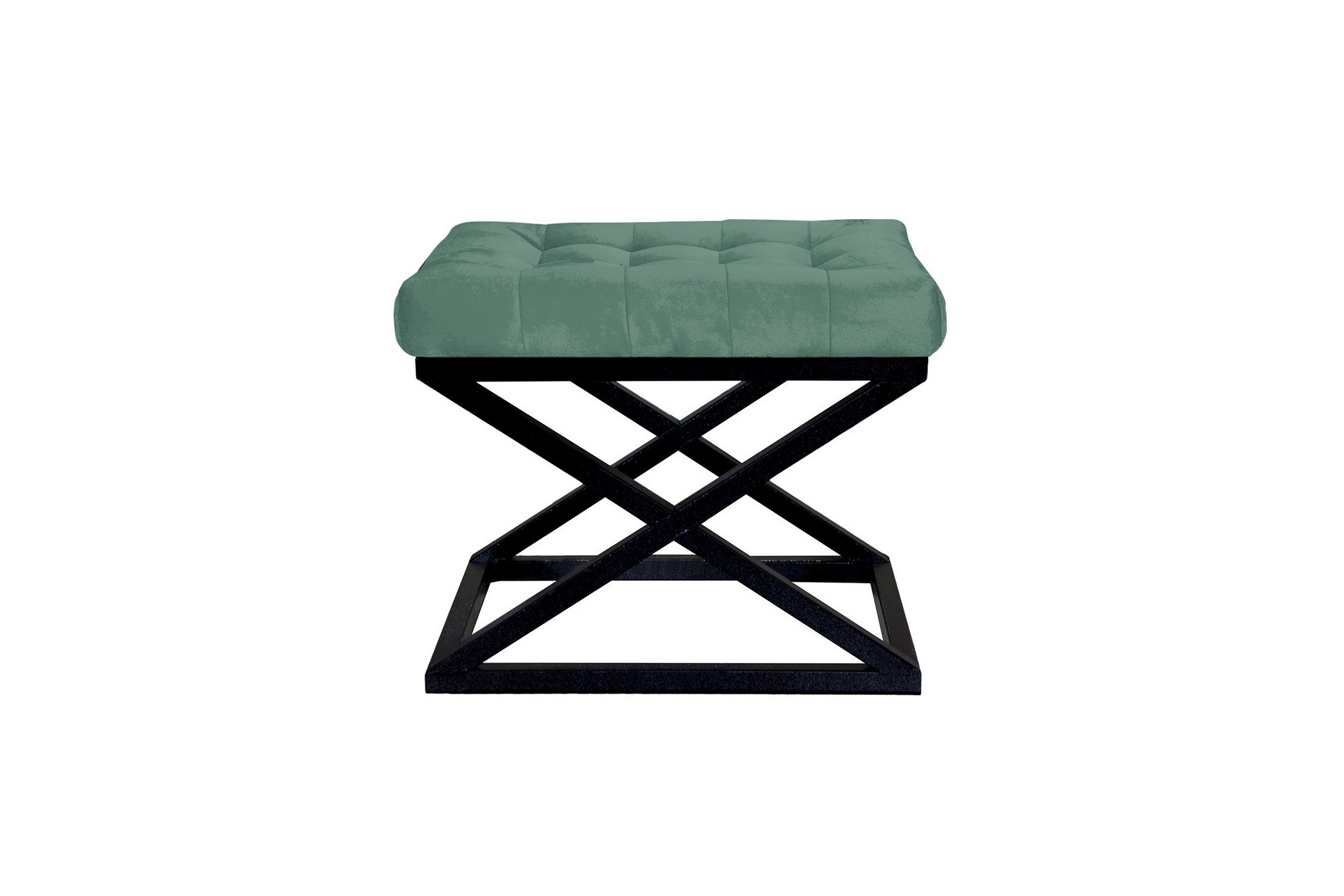 Gillie Sittpuff 40 cm Svart/Grön