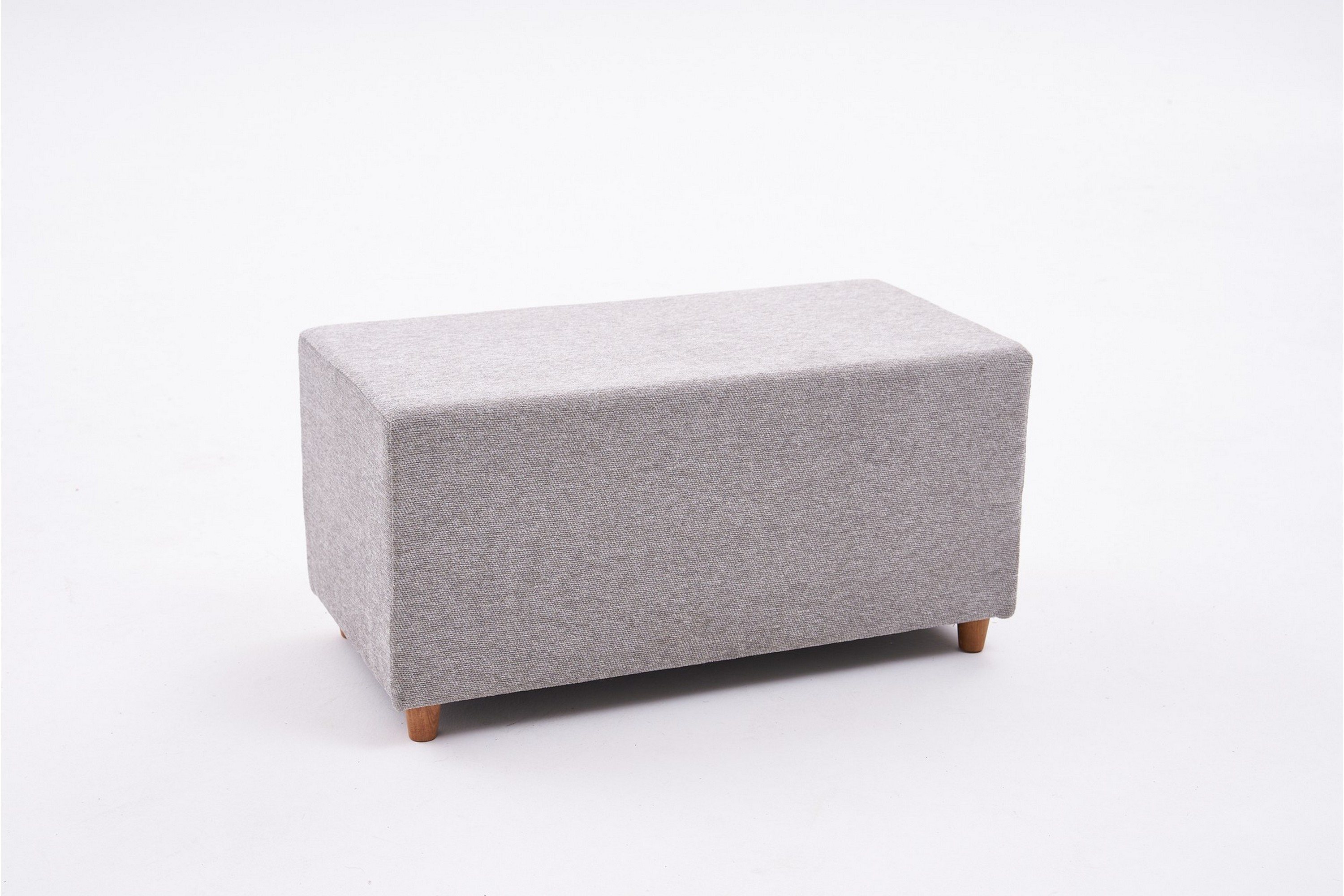 gloriane sittpuff 40 cm - vit