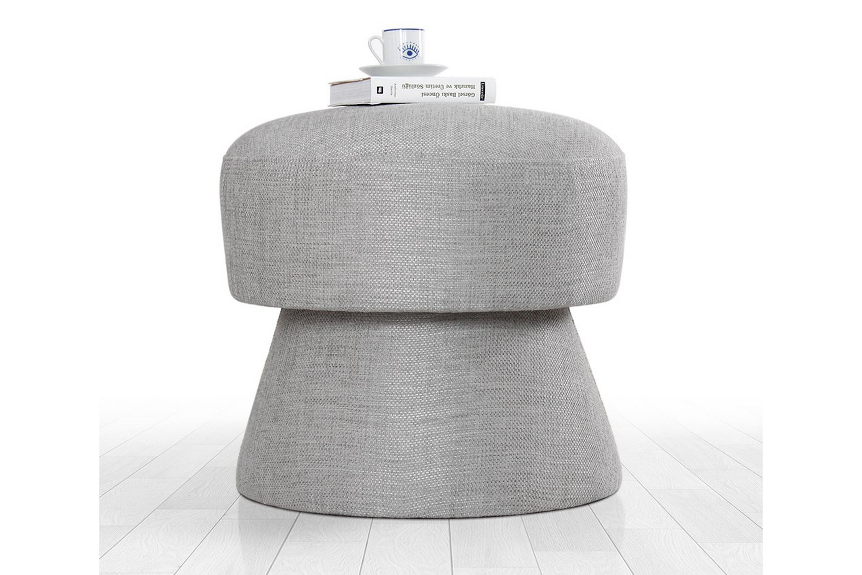 Gomer Sittpuff 45 cm Ljusgrå