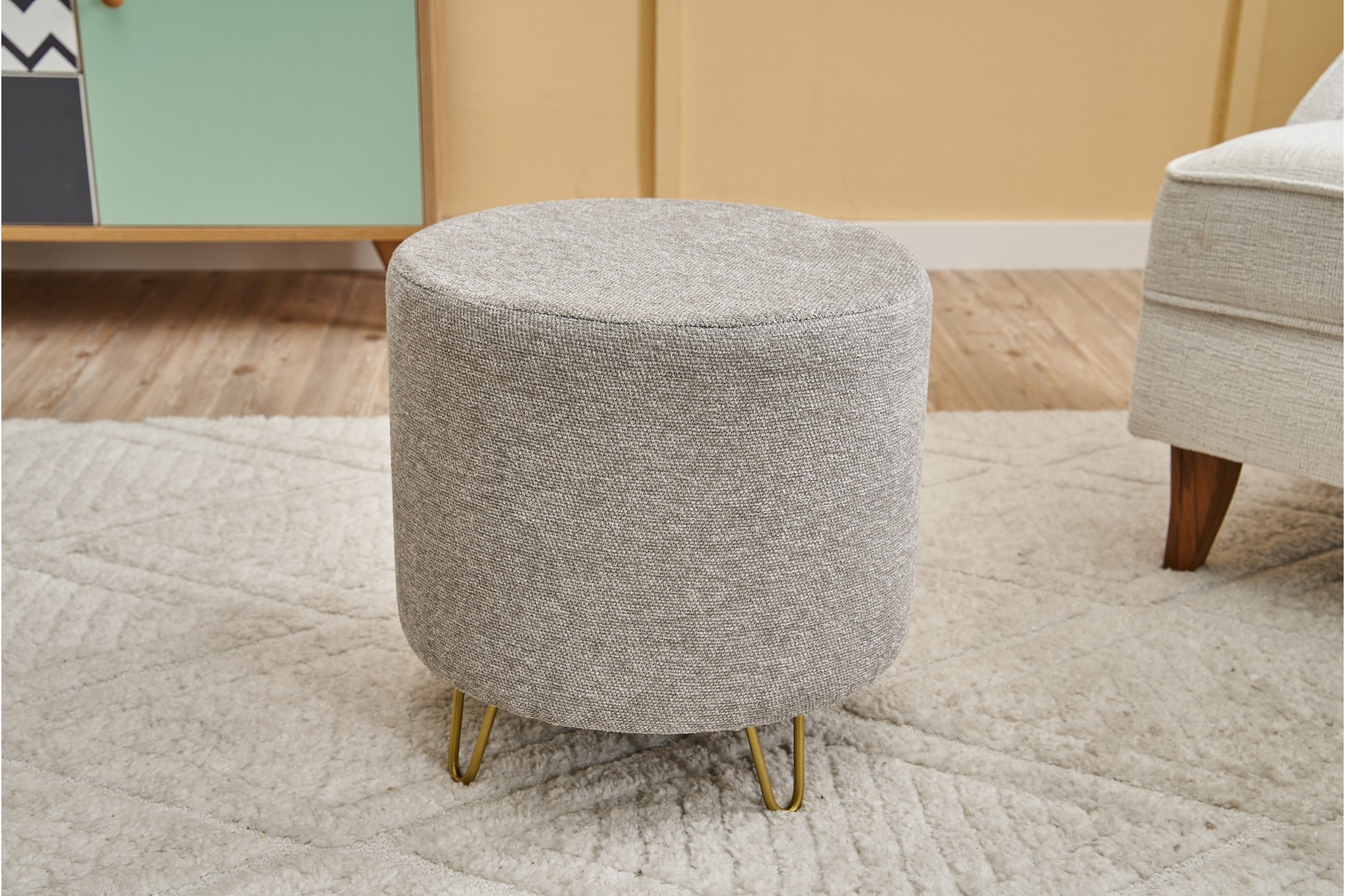 guillermo sittpuff 40 cm - cream