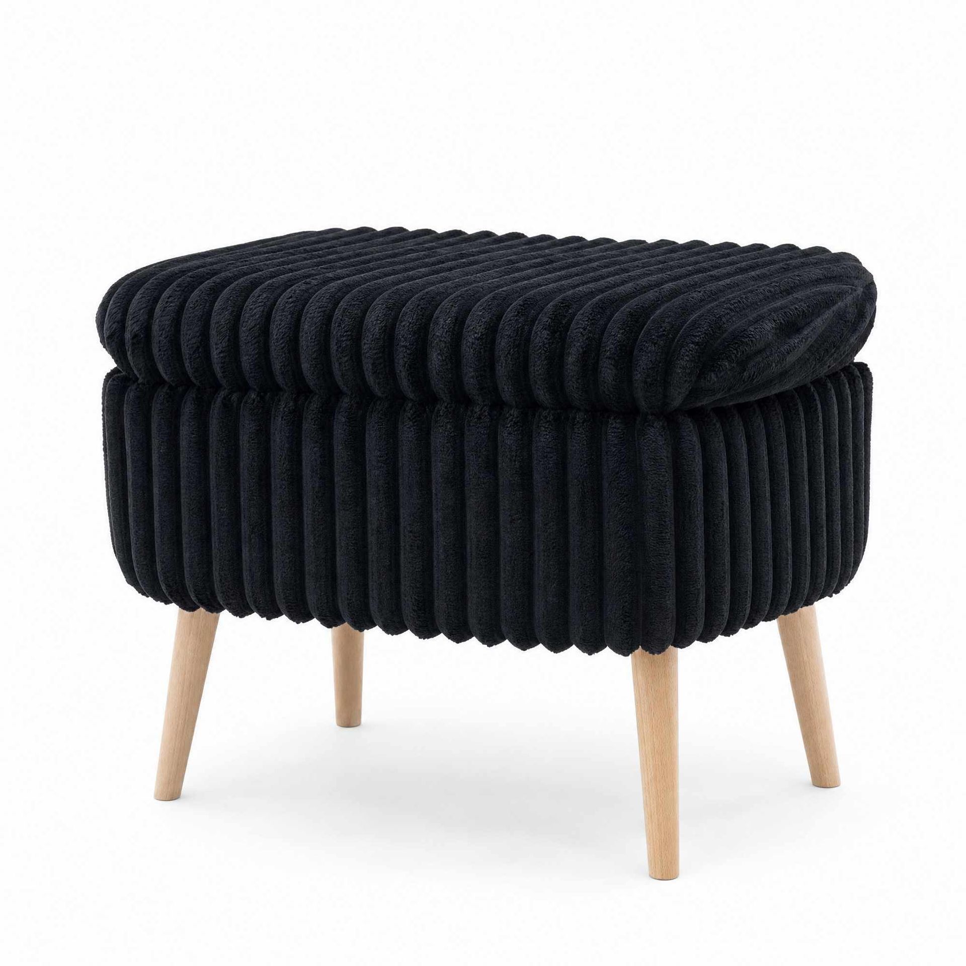 Heba Sittpuff med f&ouml;rvaring 60 cm -