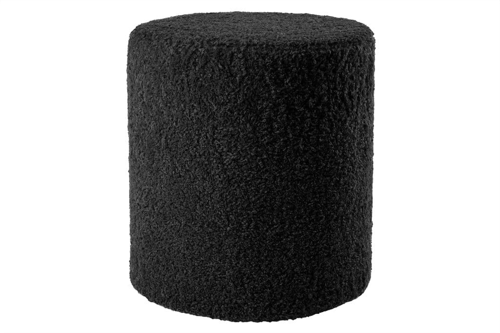 House Puff Rund 35 cm - Svart