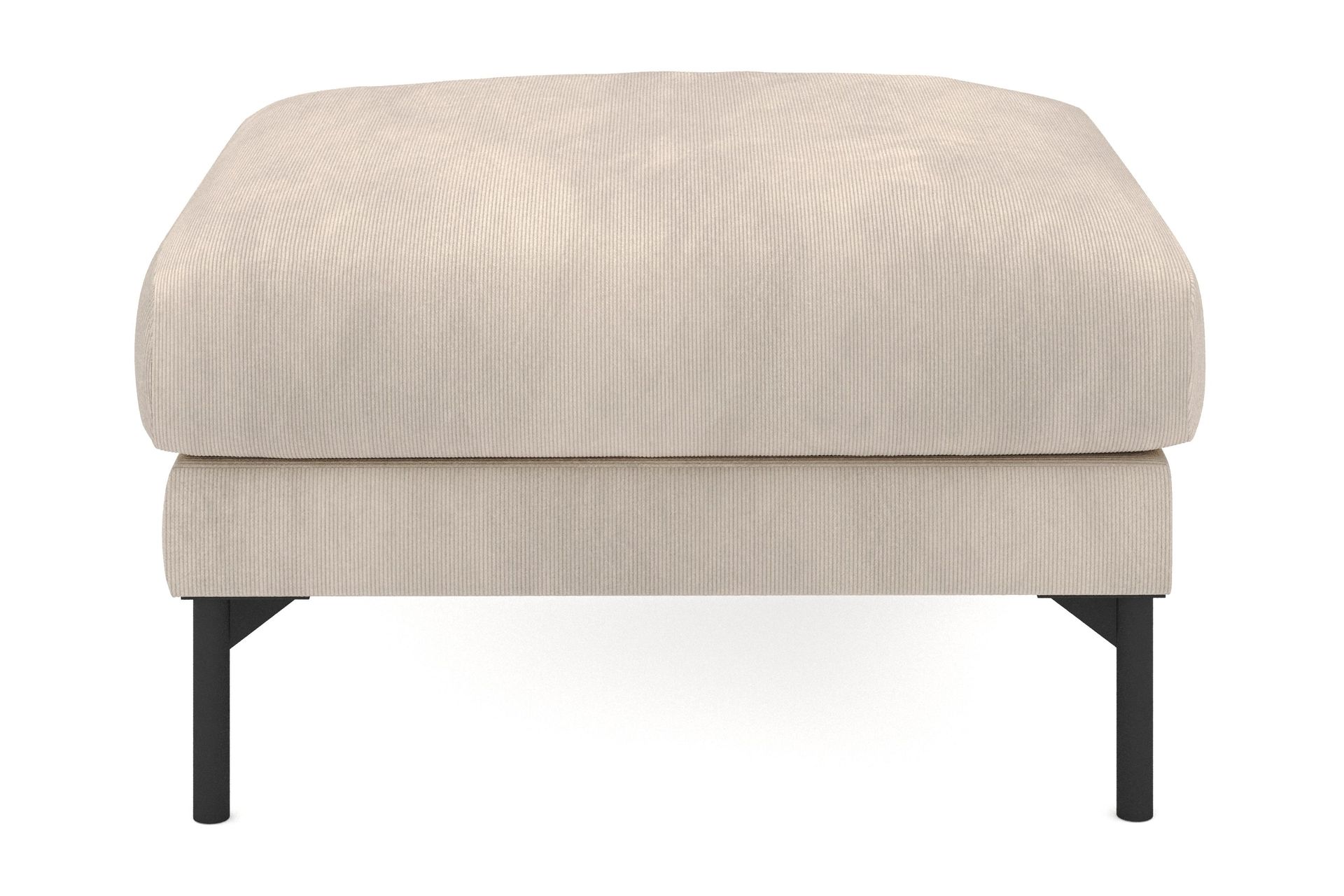 Menard Manchester Fotpall 87 cm Bred - Greige