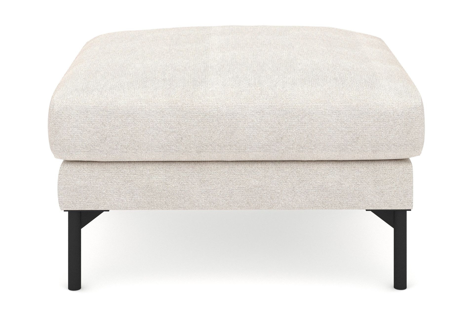 Menard Tyg Fotpall 87 cm Bred - Beige