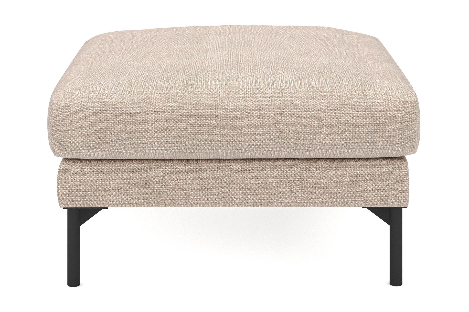 Menard Tyg Fotpall 87 cm Bred - Beige