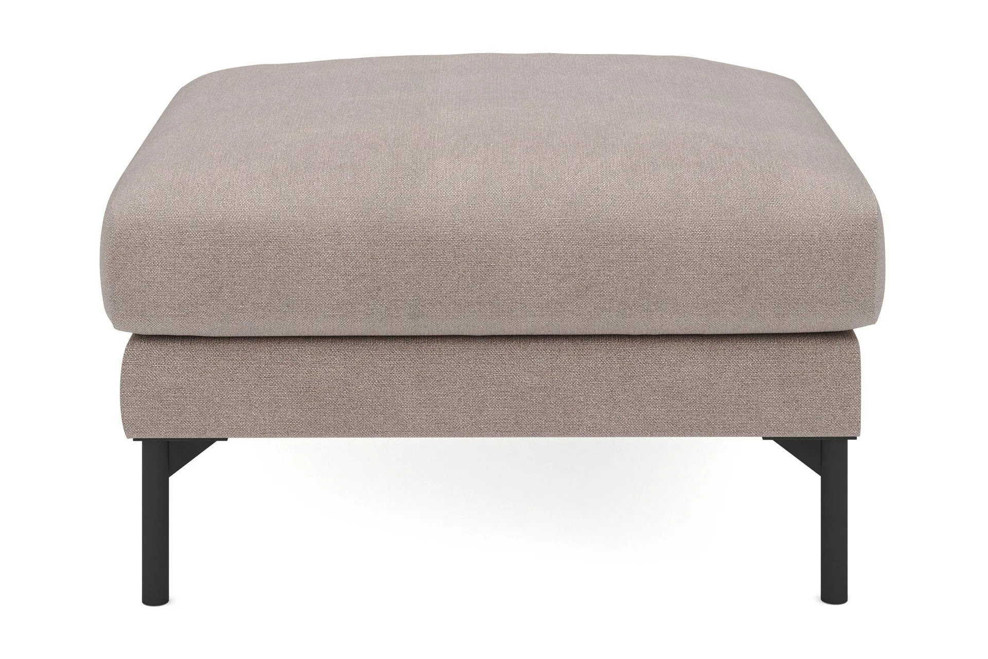 menard tyg fotpall 87 cm bred - brun