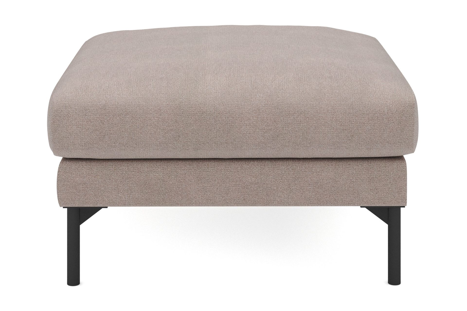 Menard Tyg Fotpall 87 cm Bred - Brun