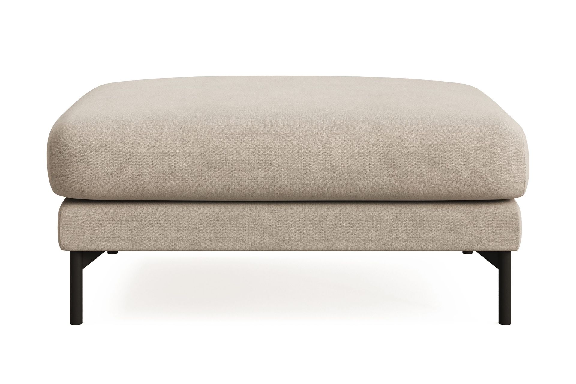 Menard Premium Fotpall i Tyg - Beige