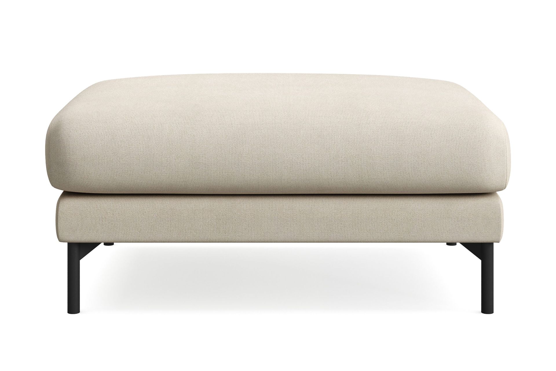 Menard Premium Fotpall i Tyg - Beige