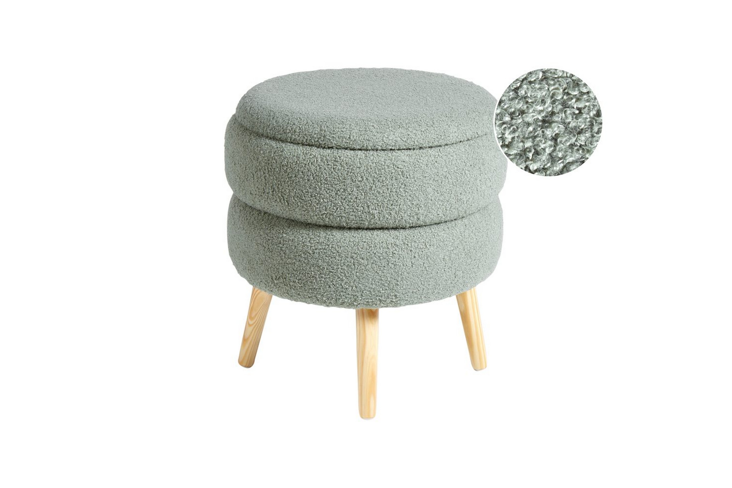 pall okaton grönt/ljust trä - grönt/ljust trä