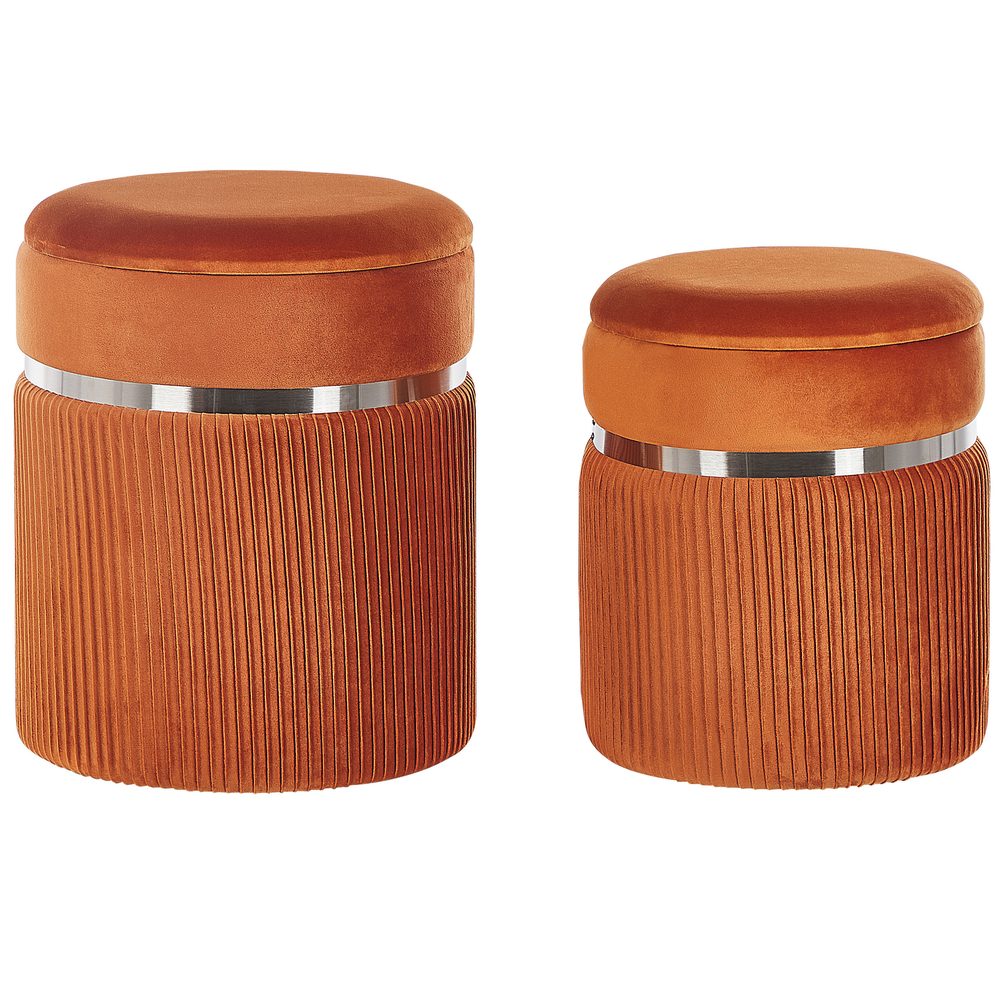 puff camdenton 2-pack - orange