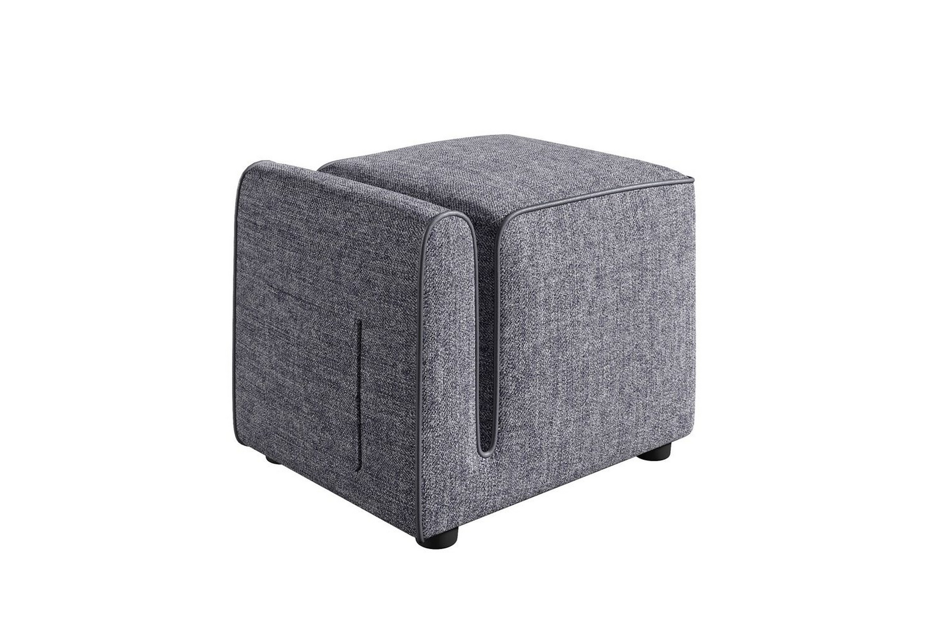 puff djarhint grå - grå